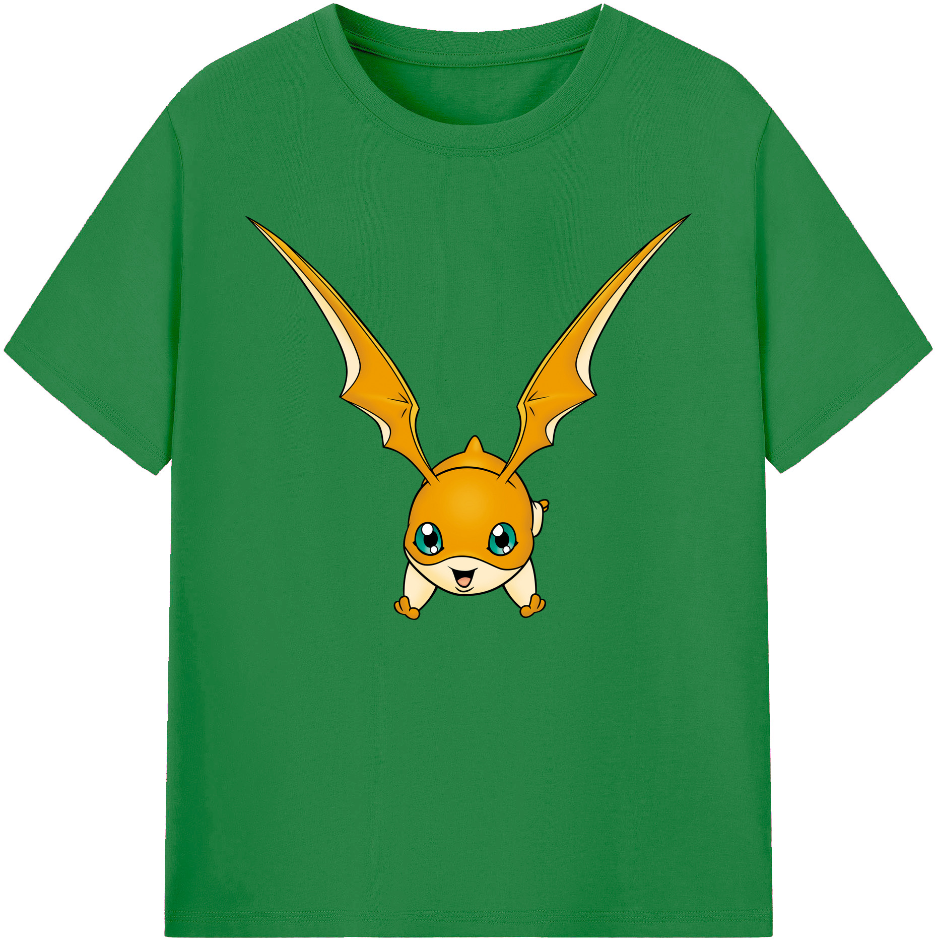 （画像用） Digimon デジタルモンスター/デジモン 綿100％ メンズ半袖Tシャツ｜肌触りやわらか＆通気性