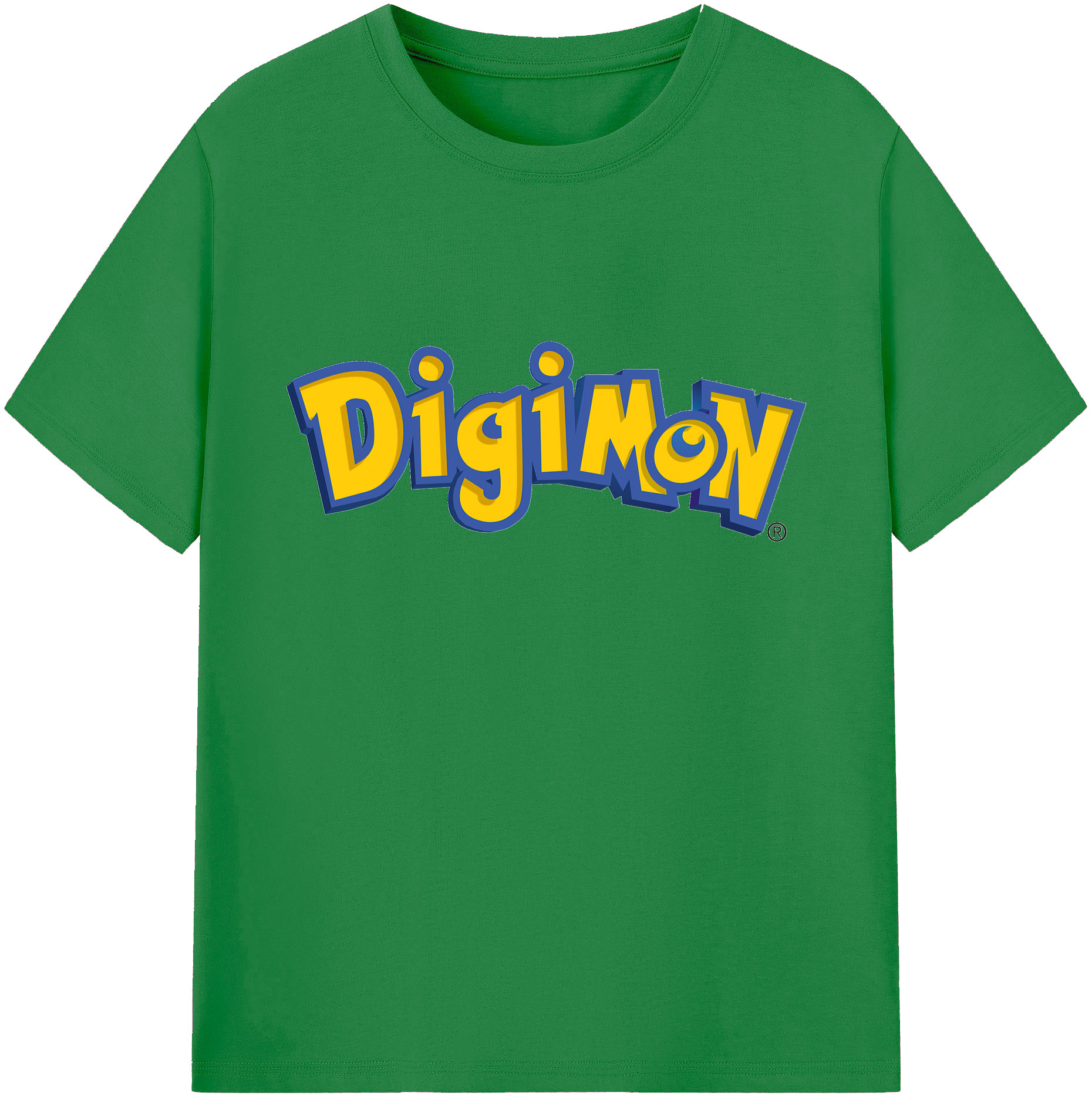 （画像用） Digimon デジタルモンスター/デジモン 綿100％ メンズ半袖Tシャツ｜肌触りやわらか＆通気性