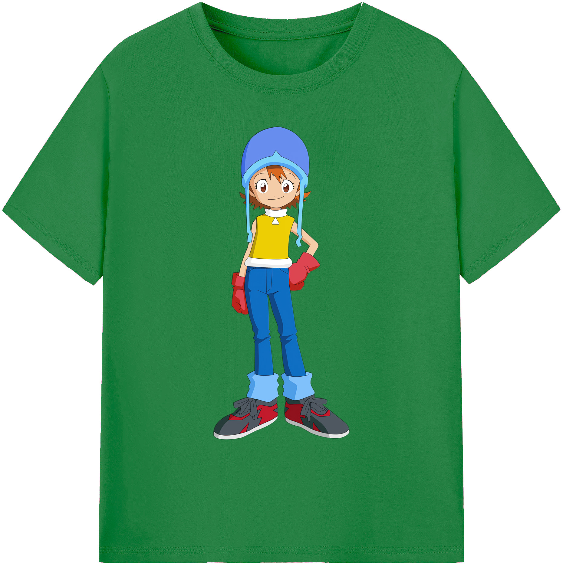 （画像用） Digimon デジタルモンスター/デジモン 綿100％ メンズ半袖Tシャツ｜肌触りやわらか＆通気性