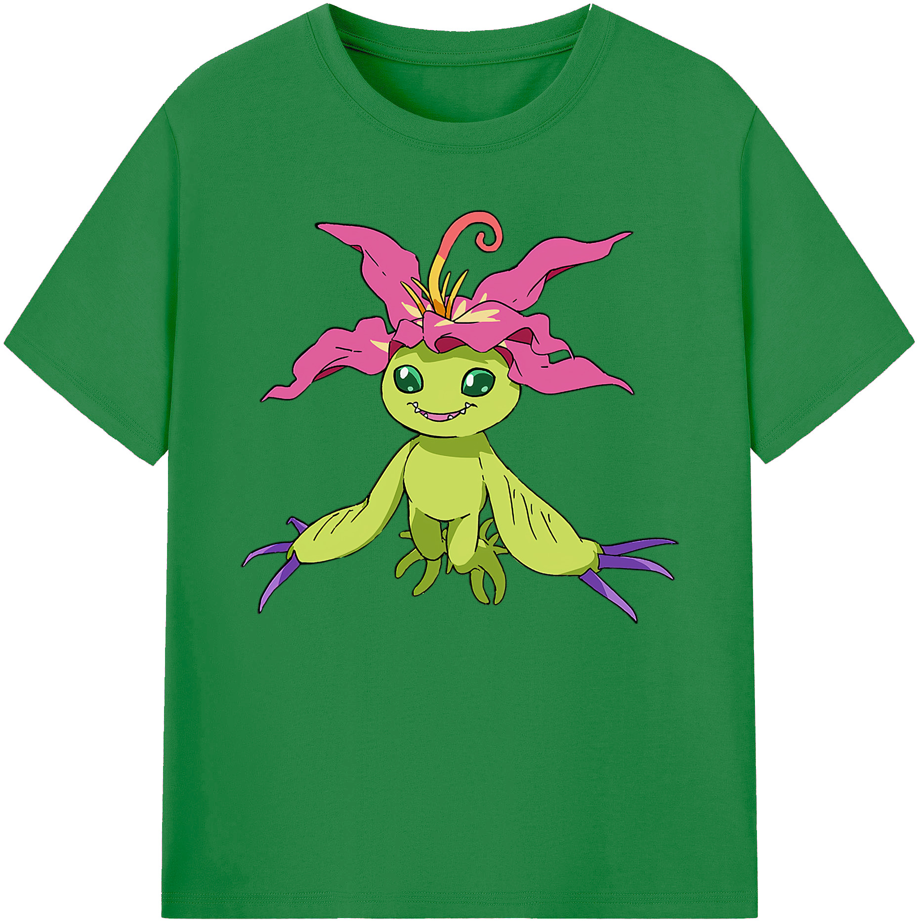 （画像用） Digimon デジタルモンスター/デジモン 綿100％ メンズ半袖Tシャツ｜肌触りやわらか＆通気性