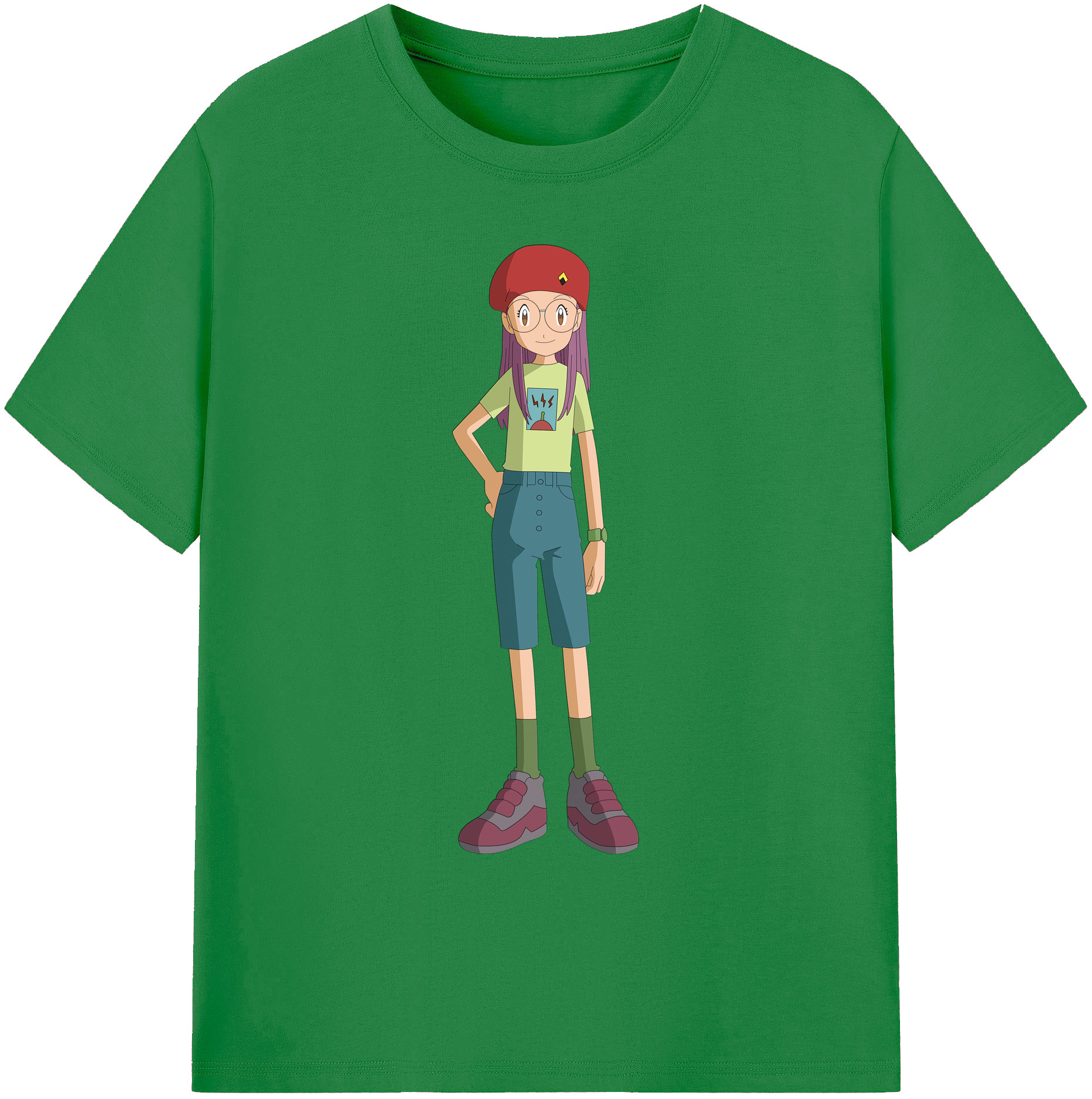 （画像用） Digimon デジタルモンスター/デジモン 綿100％ メンズ半袖Tシャツ｜肌触りやわらか＆通気性