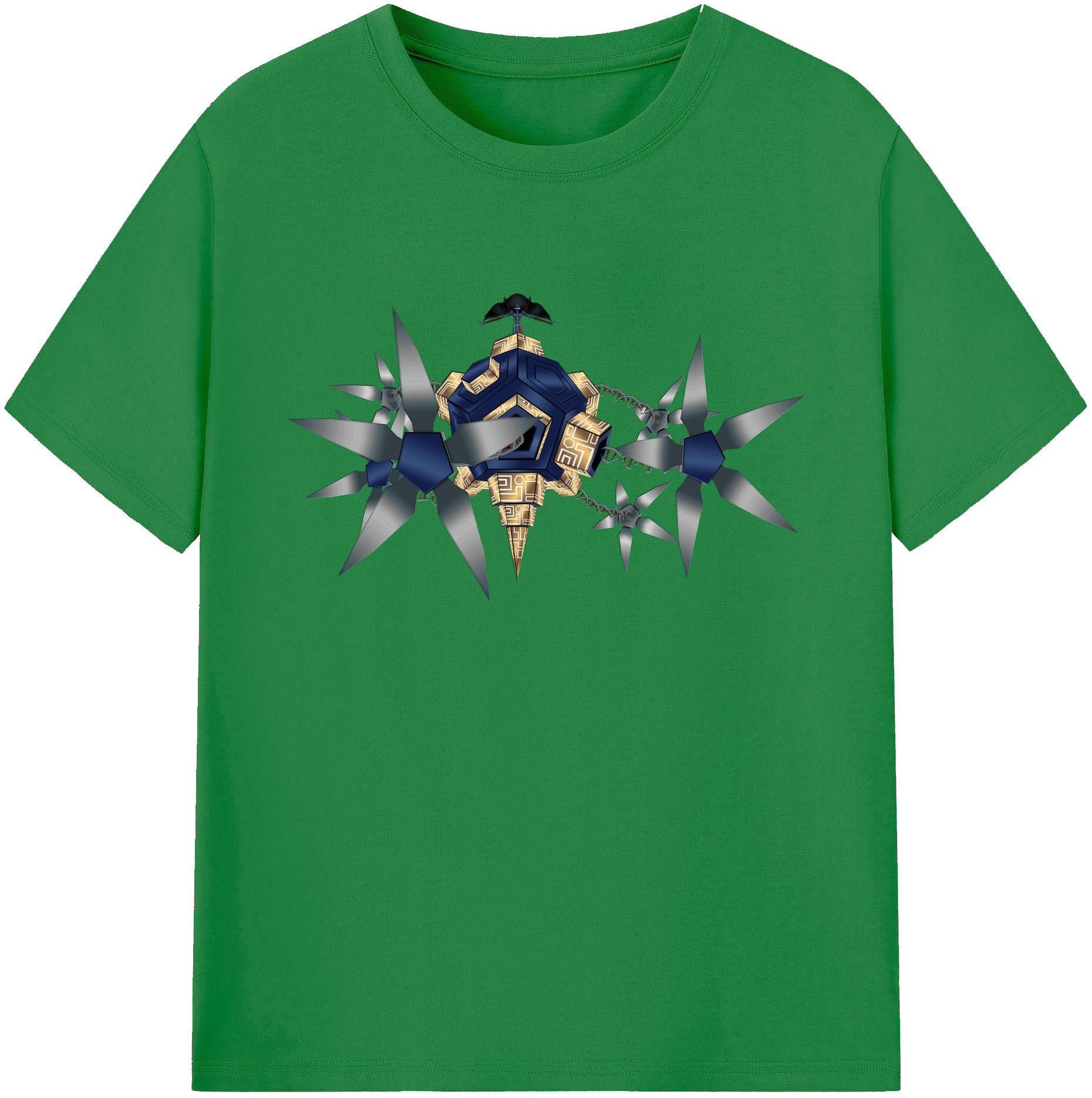 （画像用） Digimon デジタルモンスター/デジモン 綿100％ メンズ半袖Tシャツ｜肌触りやわらか＆通気性