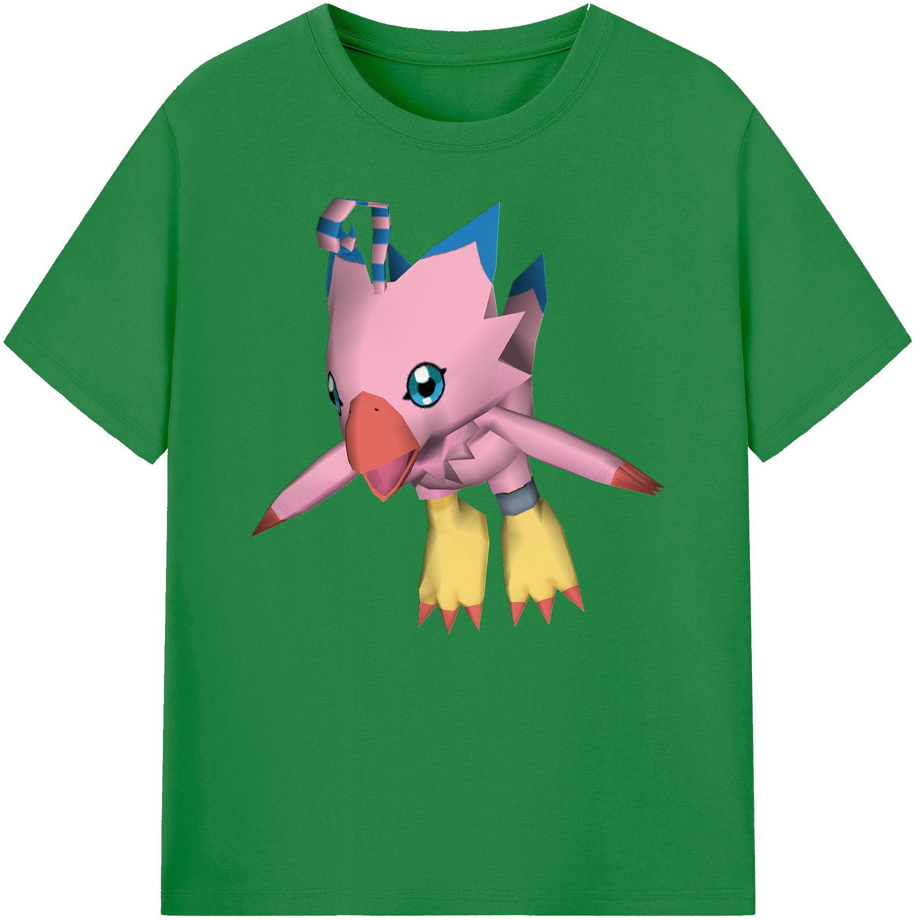 （画像用） Digimon デジタルモンスター/デジモン 綿100％ メンズ半袖Tシャツ｜肌触りやわらか＆通気性