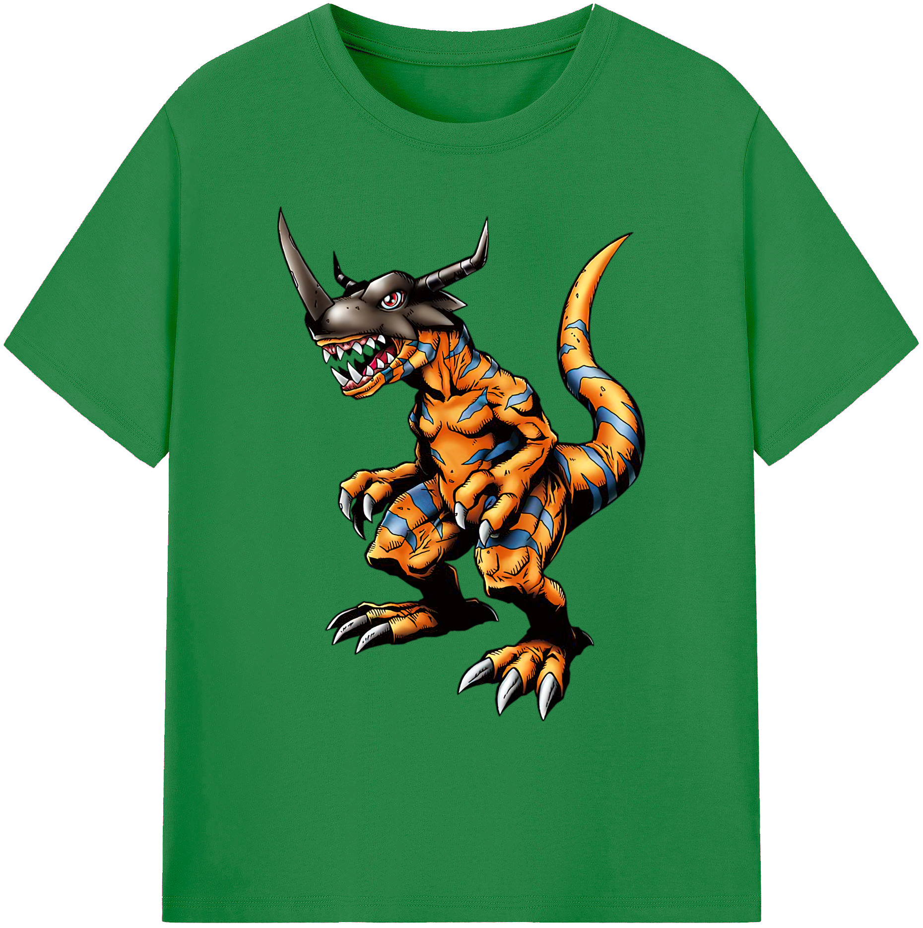 （画像用） Digimon デジタルモンスター/デジモン 綿100％ メンズ半袖Tシャツ｜肌触りやわらか＆通気性