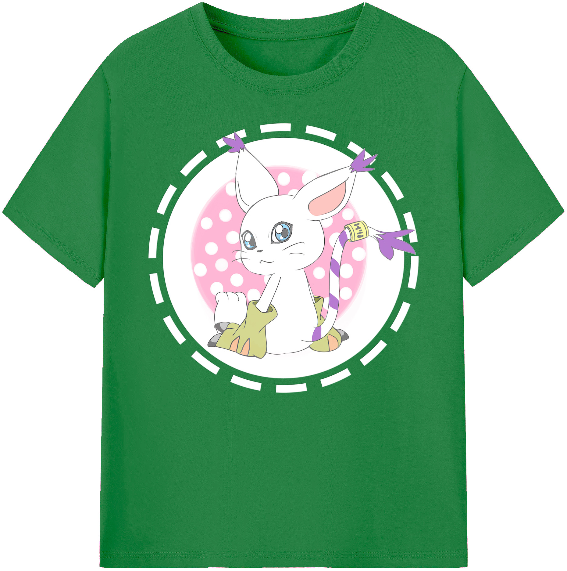 （画像用） Digimon デジタルモンスター/デジモン 綿100％ メンズ半袖Tシャツ｜肌触りやわらか＆通気性