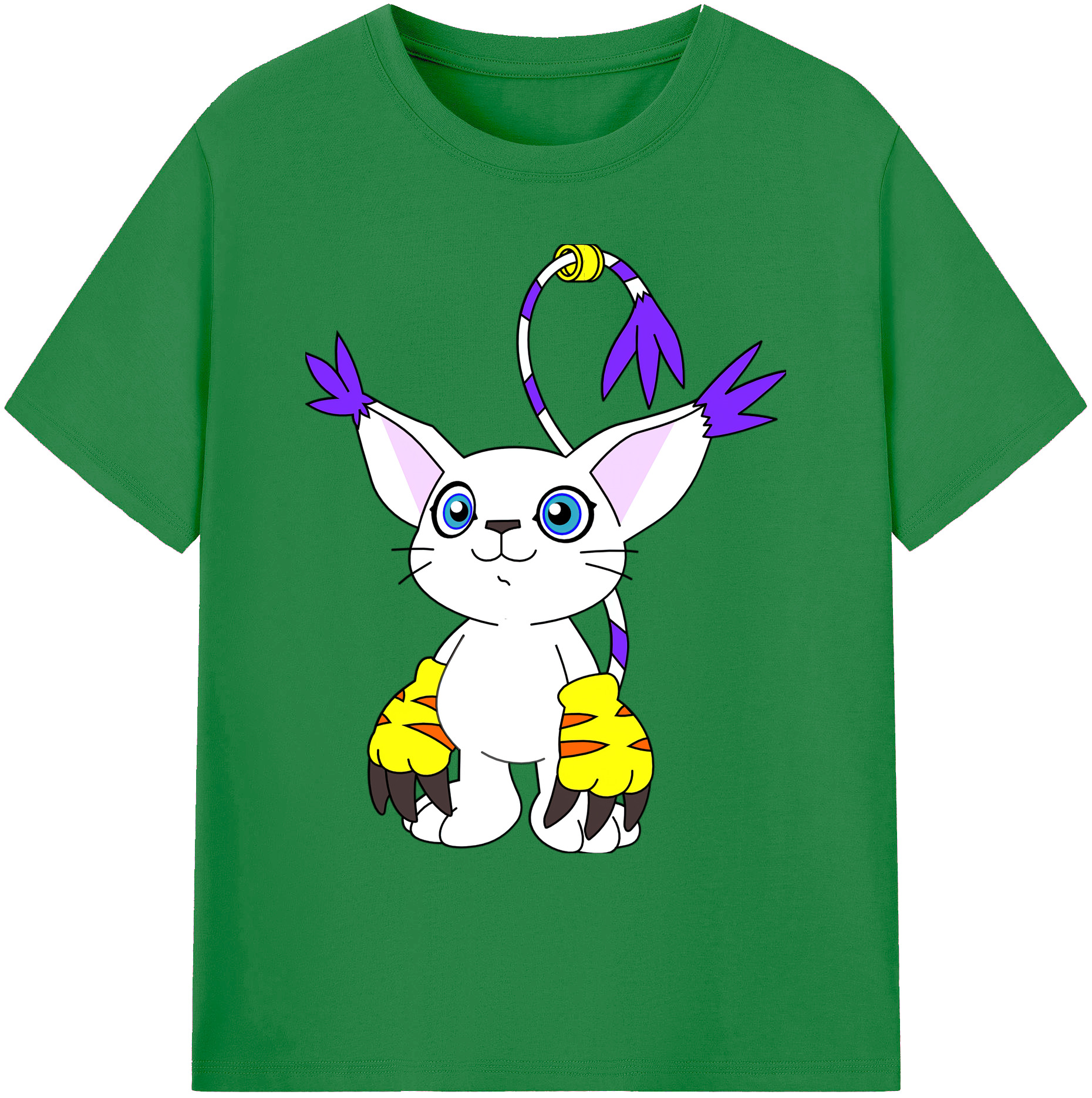 （画像用） Digimon デジタルモンスター/デジモン 綿100％ メンズ半袖Tシャツ｜肌触りやわらか＆通気性
