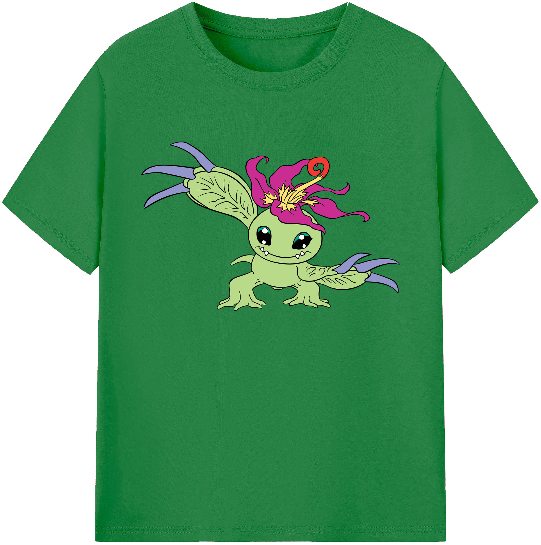 （画像用） Digimon デジタルモンスター/デジモン 綿100％ メンズ半袖Tシャツ｜肌触りやわらか＆通気性
