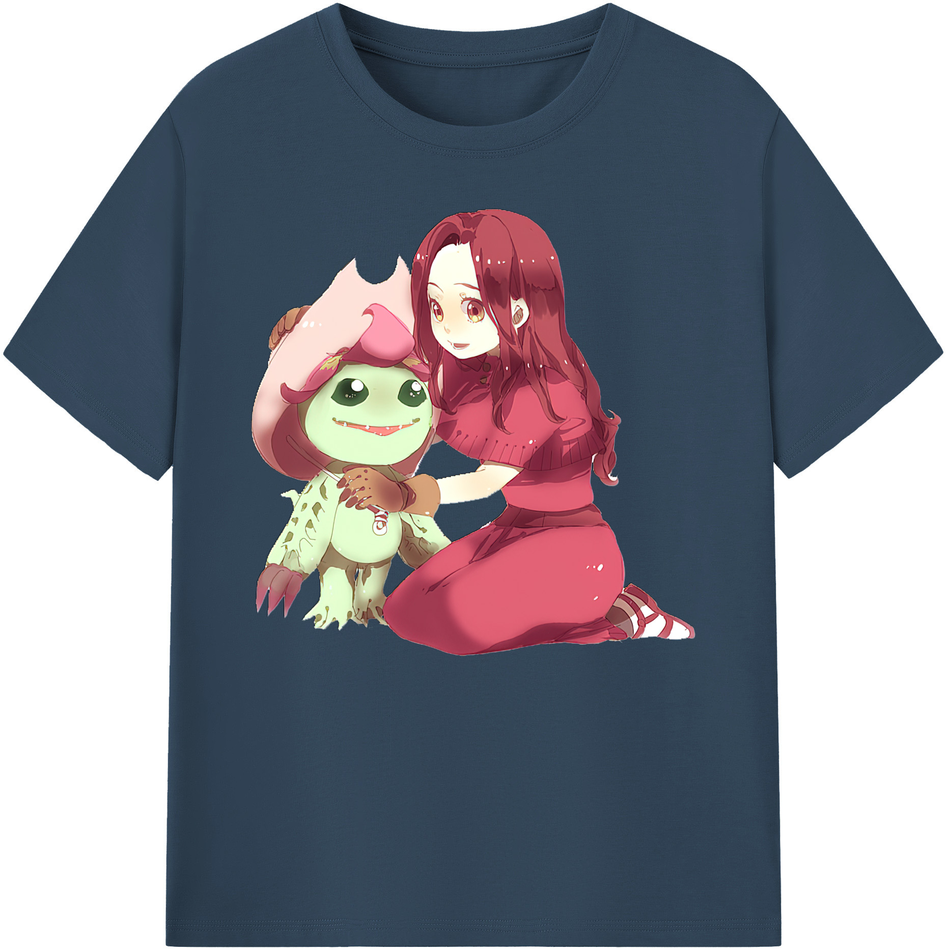 （画像用） Digimon デジタルモンスター/デジモン 綿100％ メンズ半袖Tシャツ｜肌触りやわらか＆通気性