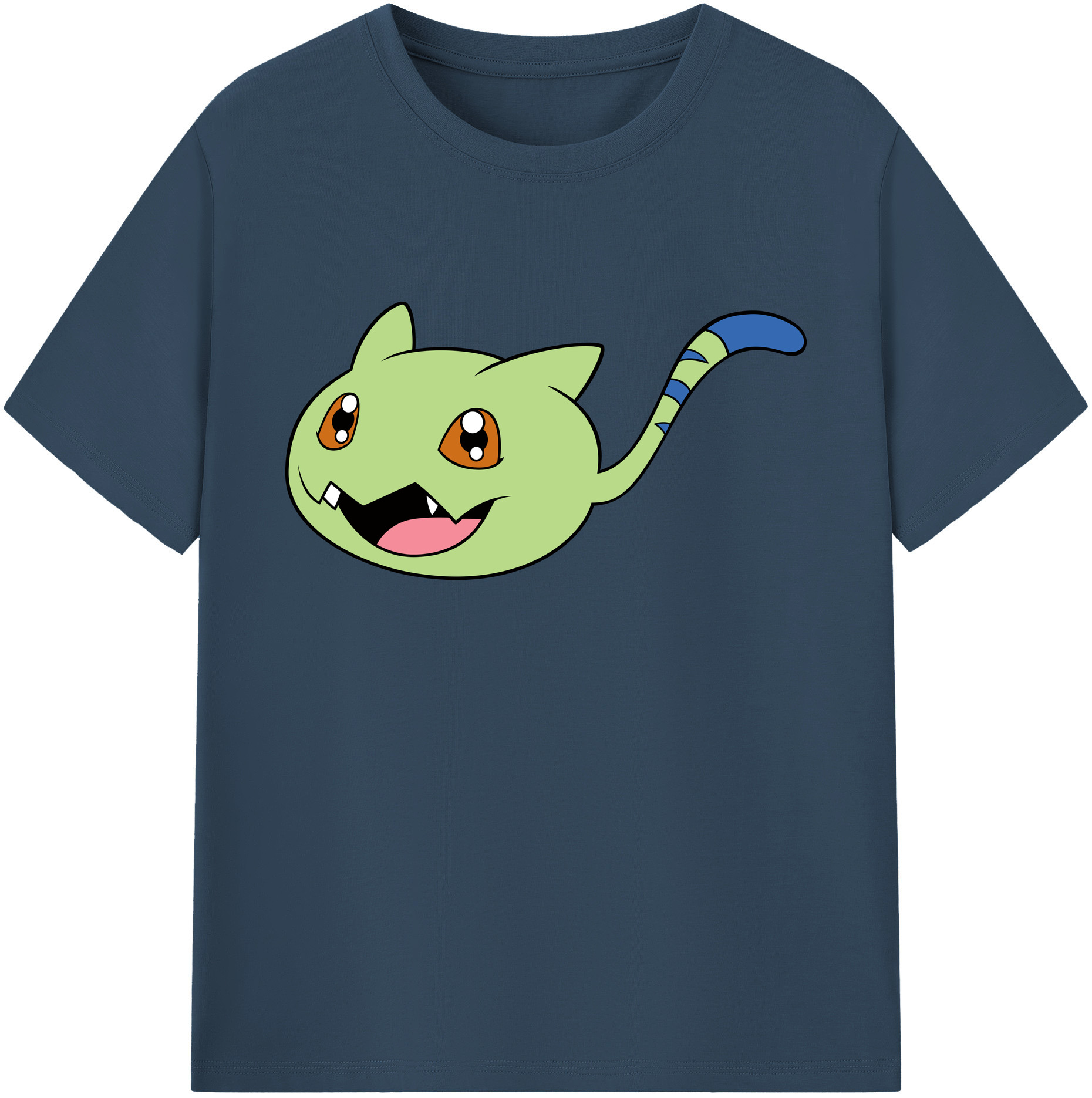 （画像用） Digimon デジタルモンスター/デジモン 綿100％ メンズ半袖Tシャツ｜肌触りやわらか＆通気性
