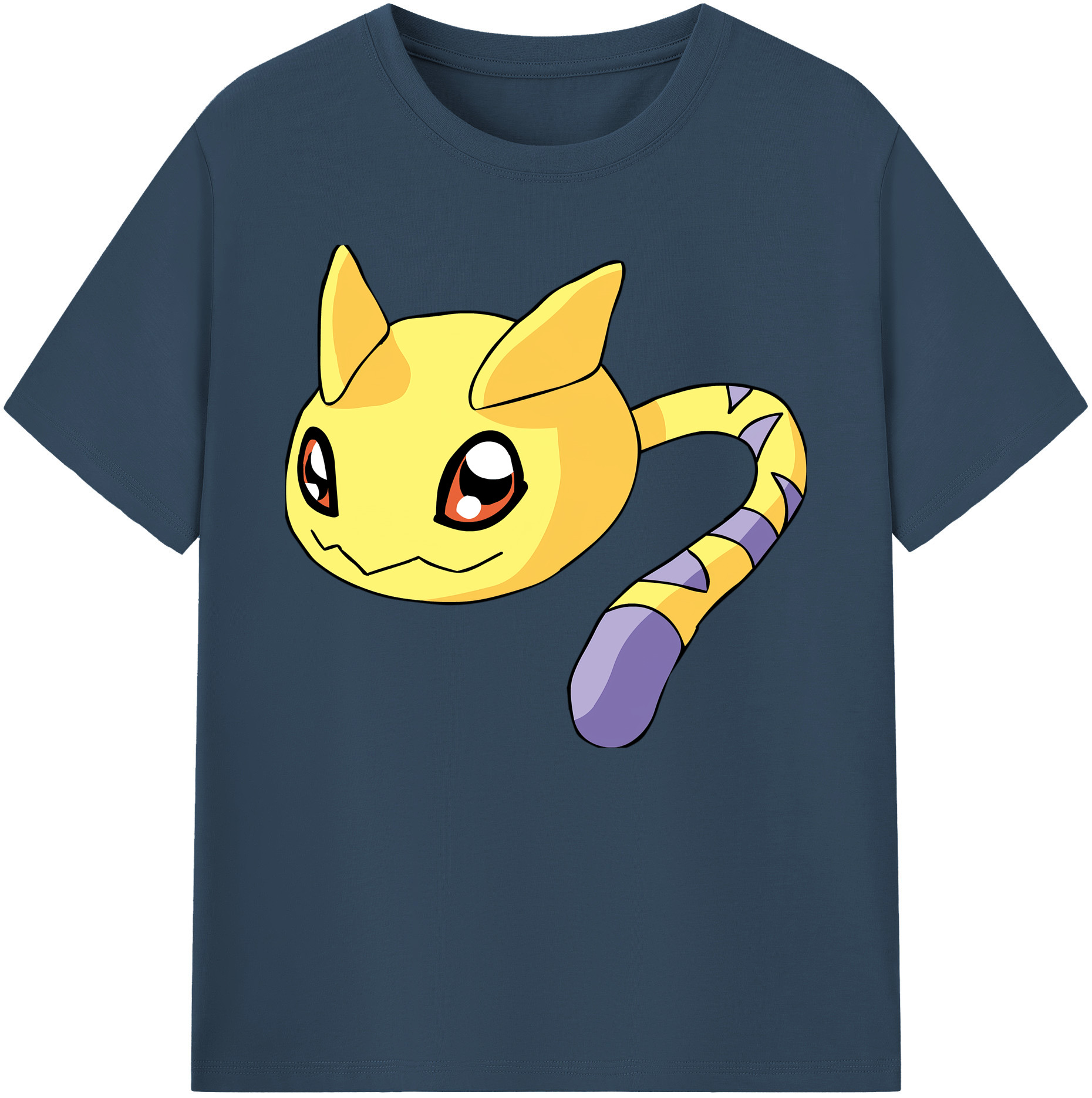 （画像用） Digimon デジタルモンスター/デジモン 綿100％ メンズ半袖Tシャツ｜肌触りやわらか＆通気性