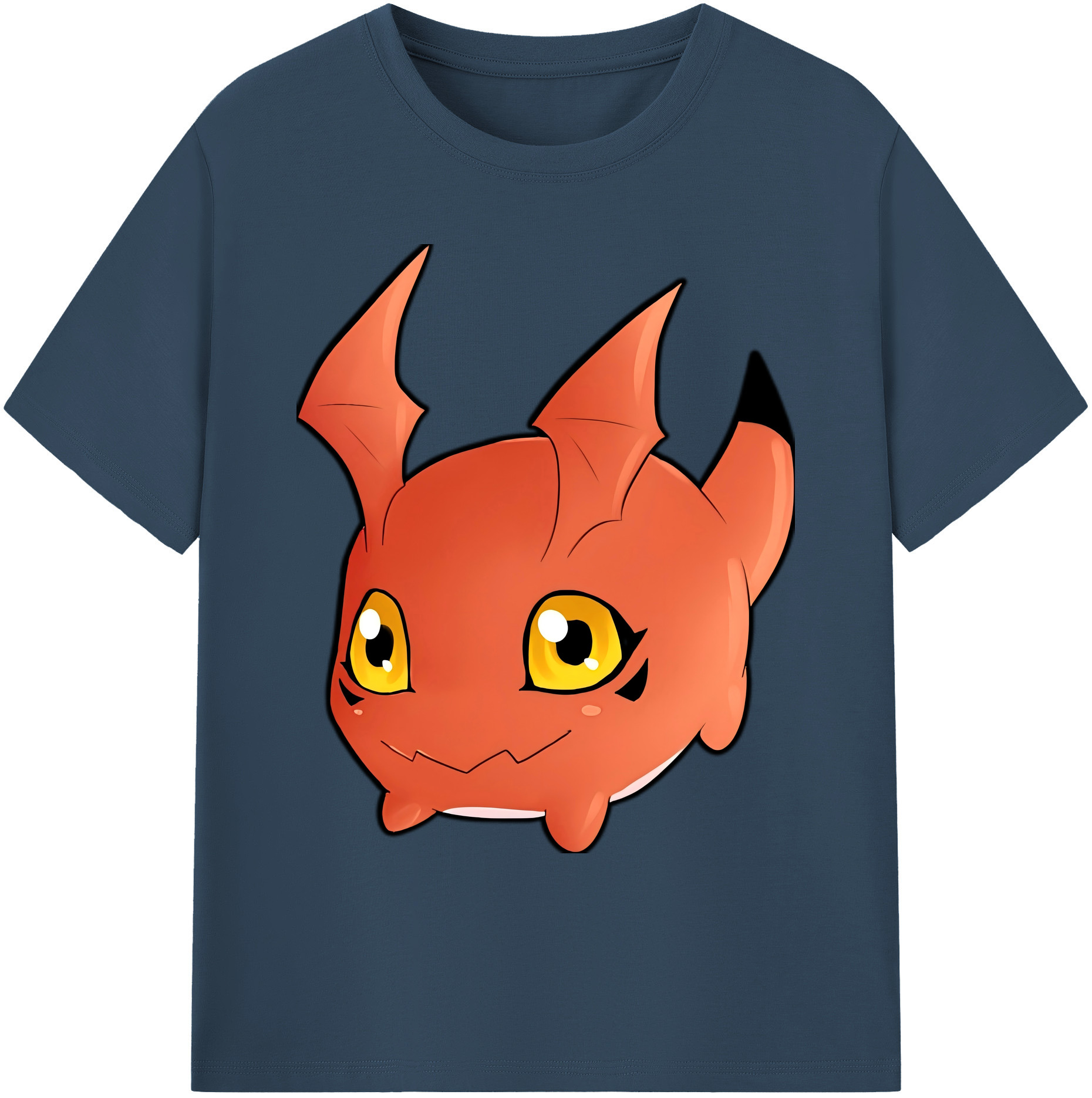 （画像用） Digimon デジタルモンスター/デジモン 綿100％ メンズ半袖Tシャツ｜肌触りやわらか＆通気性