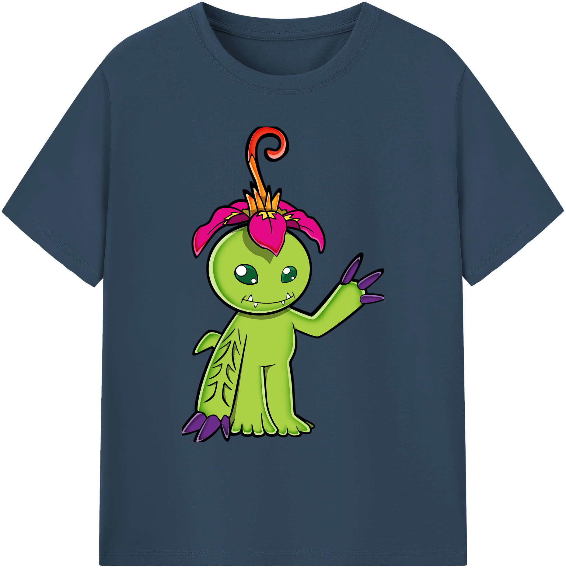 （画像用） Digimon デジタルモンスター/デジモン 綿100％ メンズ半袖Tシャツ｜肌触りやわらか＆通気性