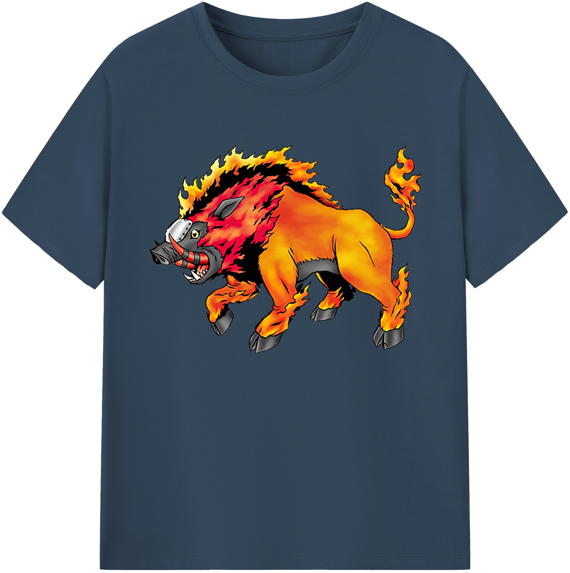 （画像用） Digimon デジタルモンスター/デジモン 綿100％ メンズ半袖Tシャツ｜肌触りやわらか＆通気性