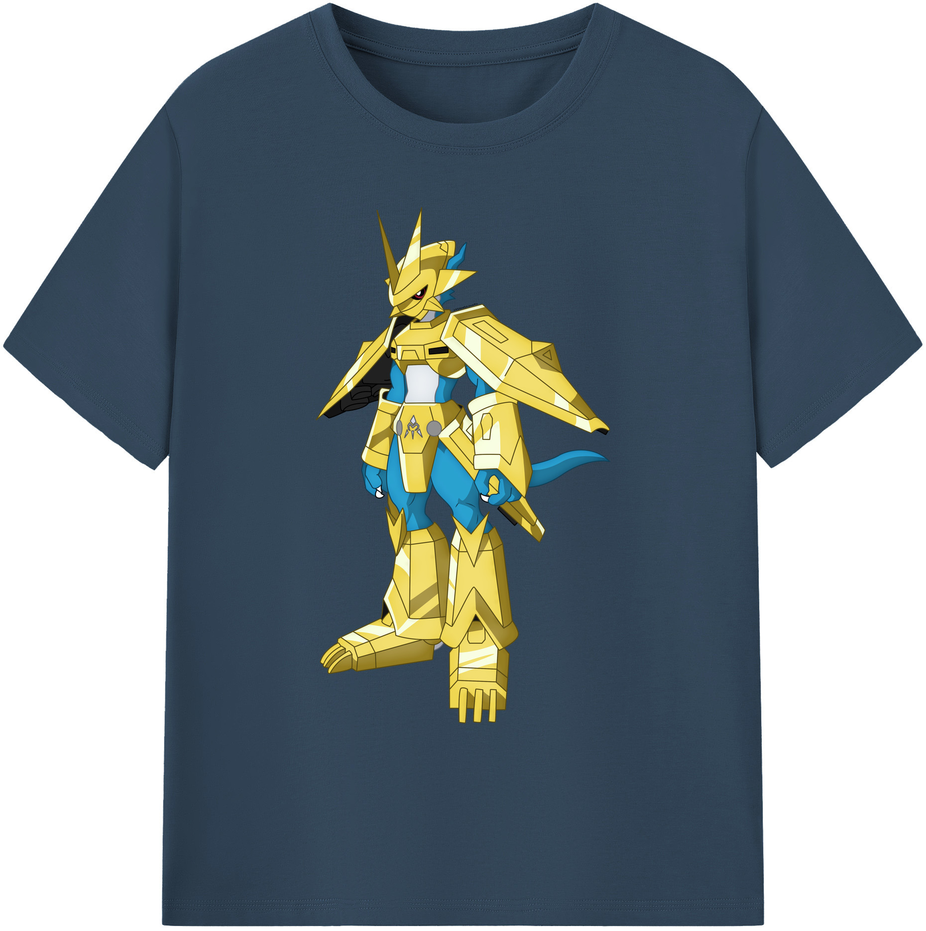 （画像用） Digimon デジタルモンスター/デジモン 綿100％ メンズ半袖Tシャツ｜肌触りやわらか＆通気性