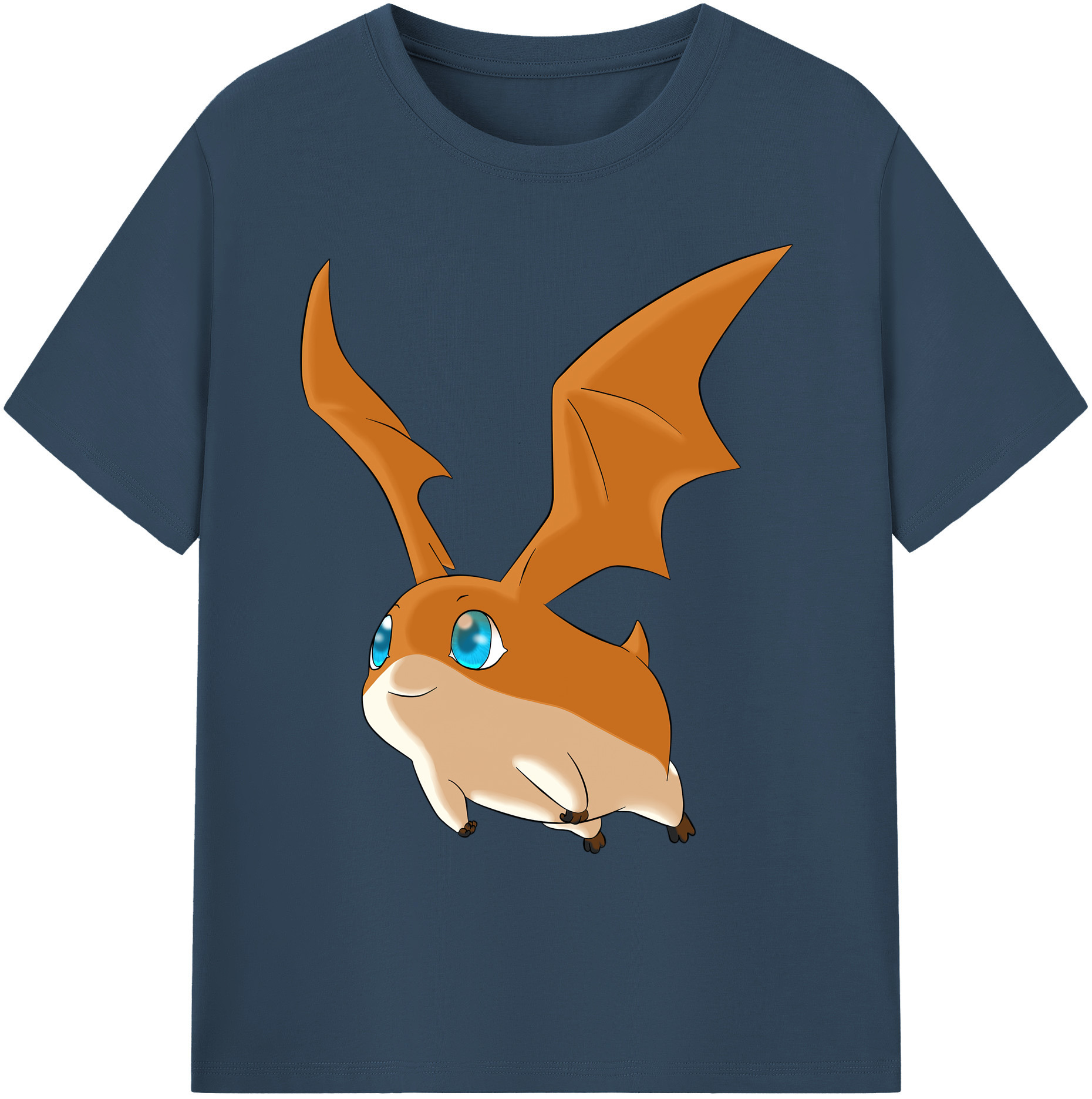 （画像用） Digimon デジタルモンスター/デジモン 綿100％ メンズ半袖Tシャツ｜肌触りやわらか＆通気性