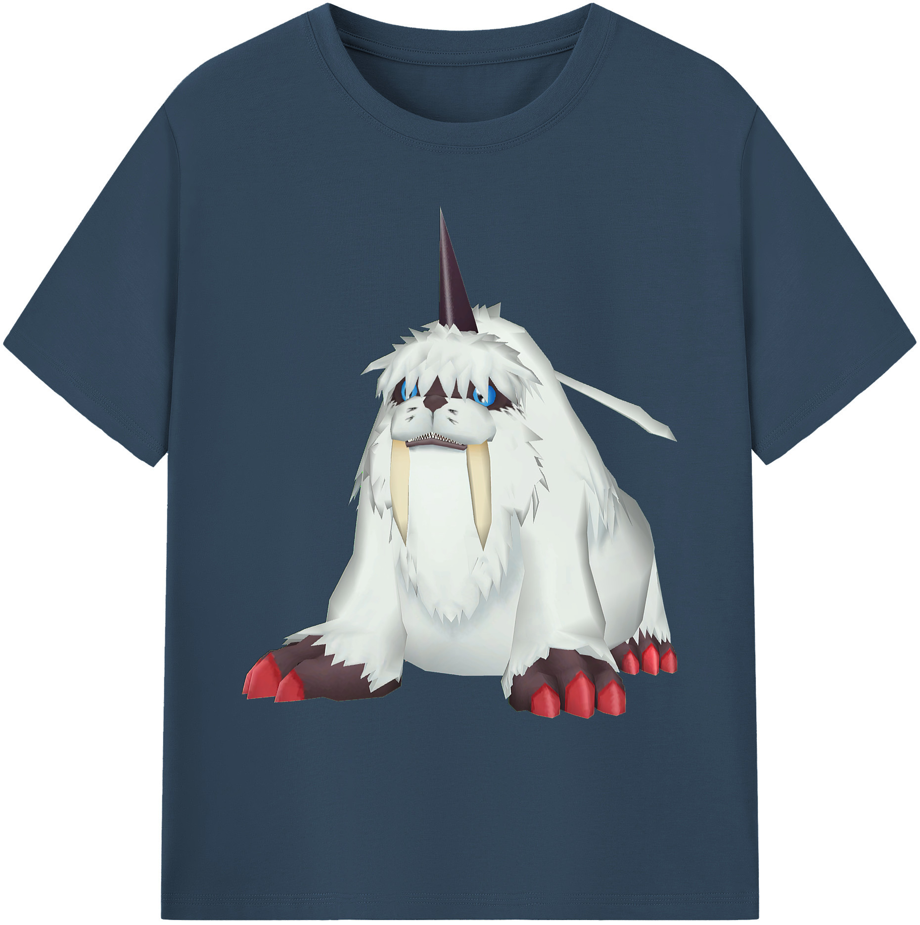 （画像用） Digimon デジタルモンスター/デジモン 綿100％ メンズ半袖Tシャツ｜肌触りやわらか＆通気性