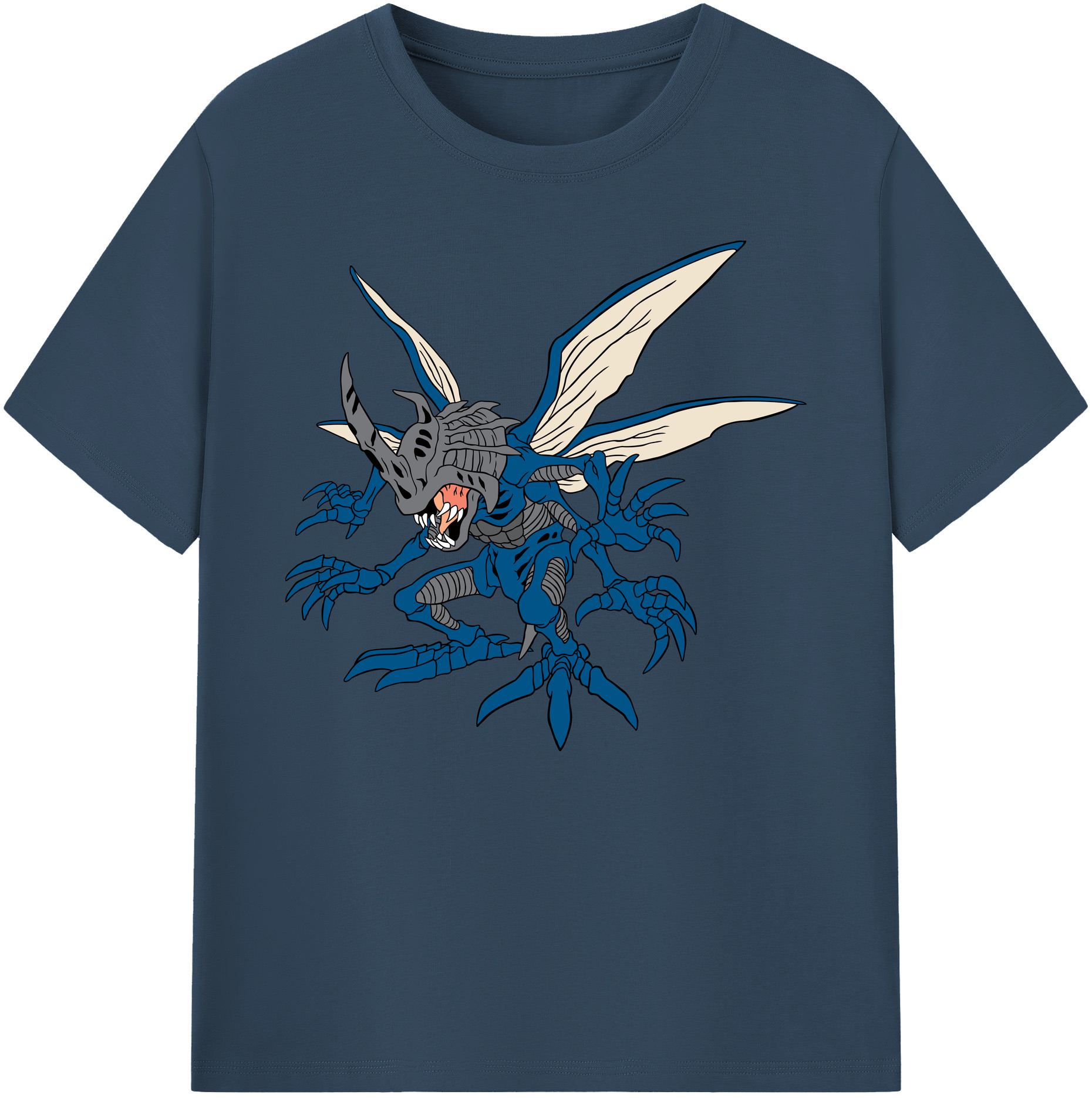 （画像用） Digimon デジタルモンスター/デジモン 綿100％ メンズ半袖Tシャツ｜肌触りやわらか＆通気性