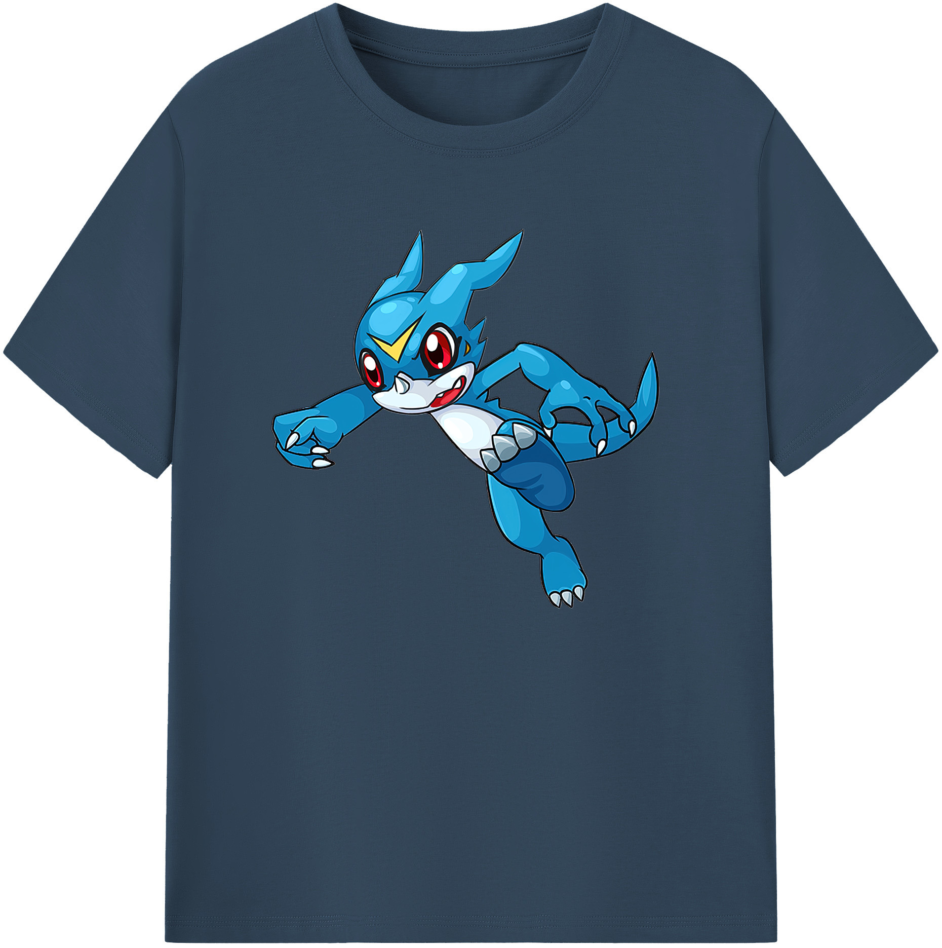 （画像用） Digimon デジタルモンスター/デジモン 綿100％ メンズ半袖Tシャツ｜肌触りやわらか＆通気性