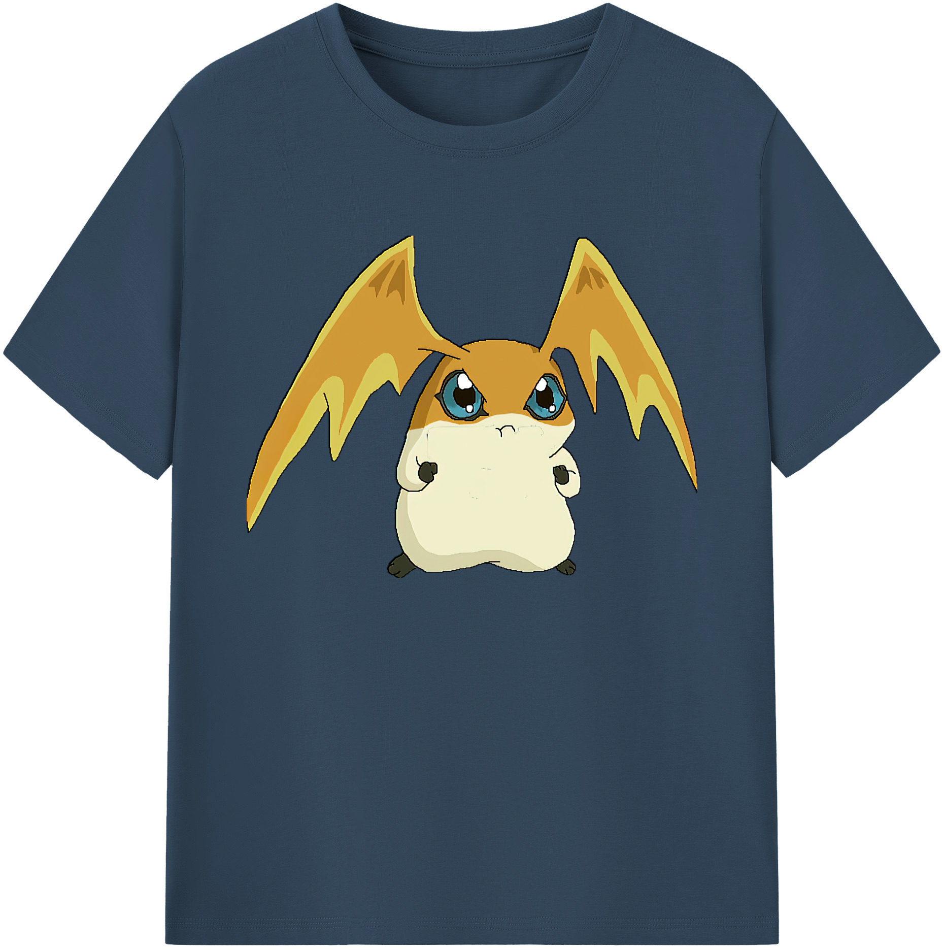 （画像用） Digimon デジタルモンスター/デジモン 綿100％ メンズ半袖Tシャツ｜肌触りやわらか＆通気性