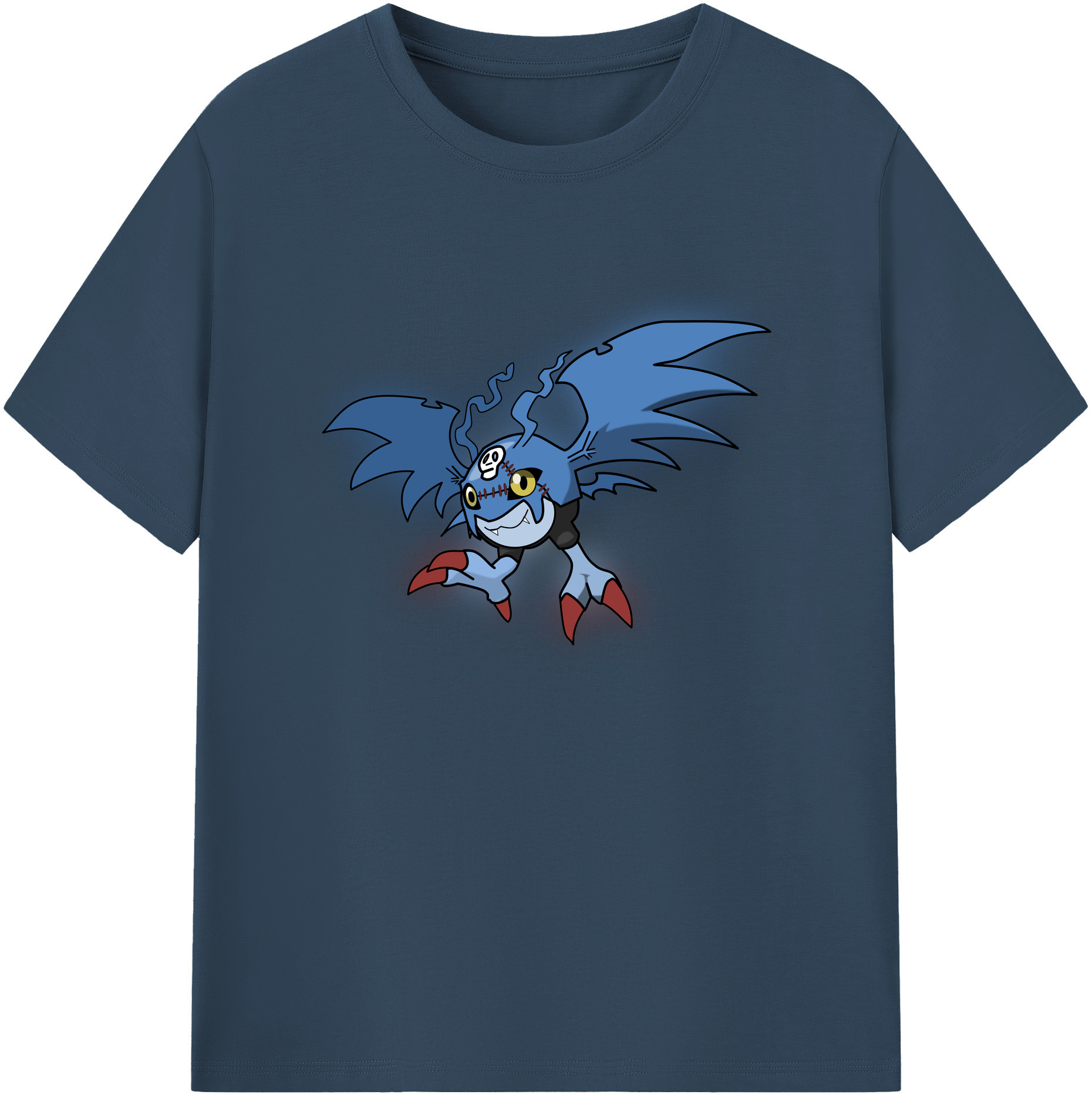 （画像用） Digimon デジタルモンスター/デジモン 綿100％ メンズ半袖Tシャツ｜肌触りやわらか＆通気性