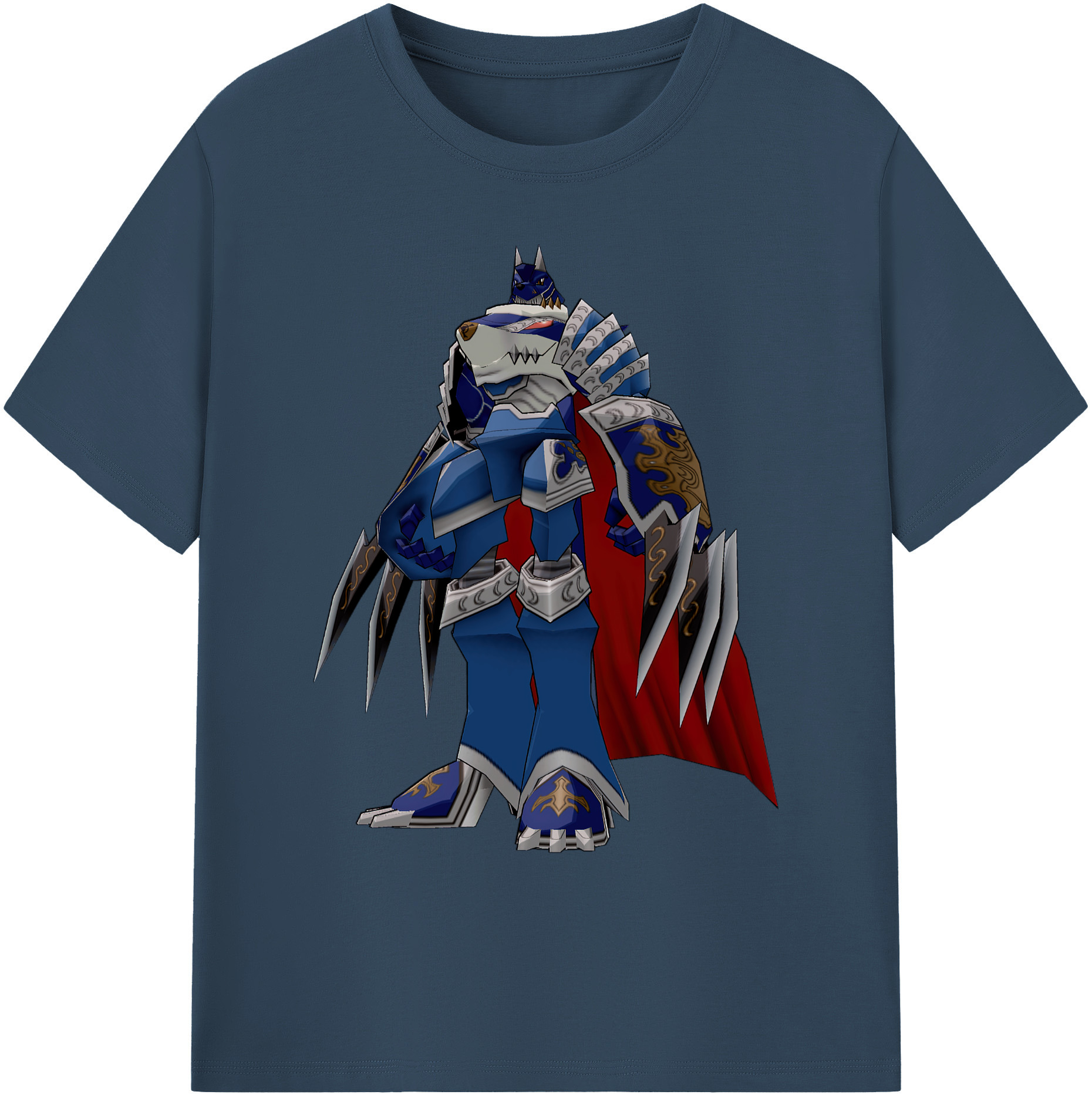 （画像用） Digimon デジタルモンスター/デジモン 綿100％ メンズ半袖Tシャツ｜肌触りやわらか＆通気性