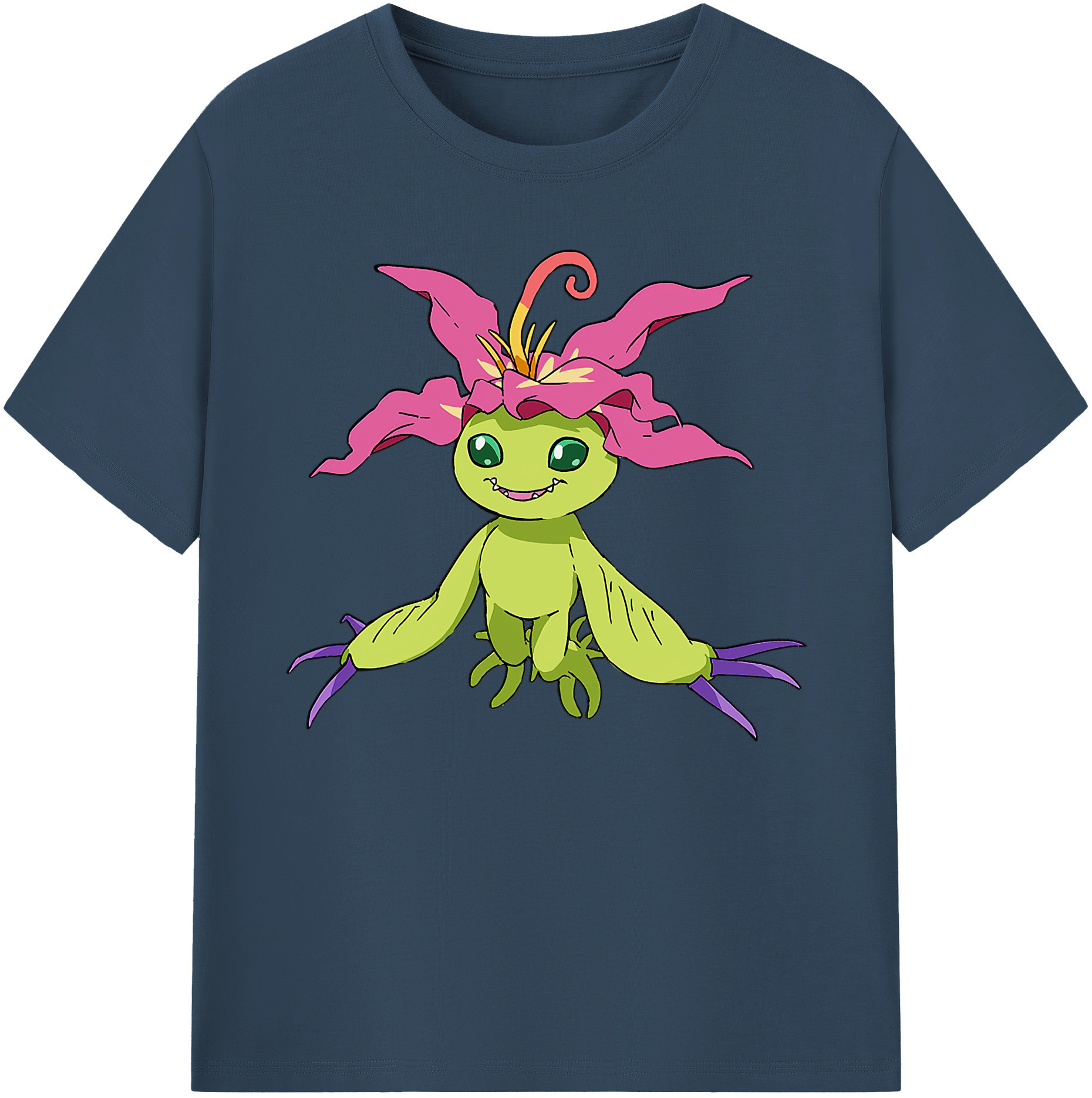 （画像用） Digimon デジタルモンスター/デジモン 綿100％ メンズ半袖Tシャツ｜肌触りやわらか＆通気性