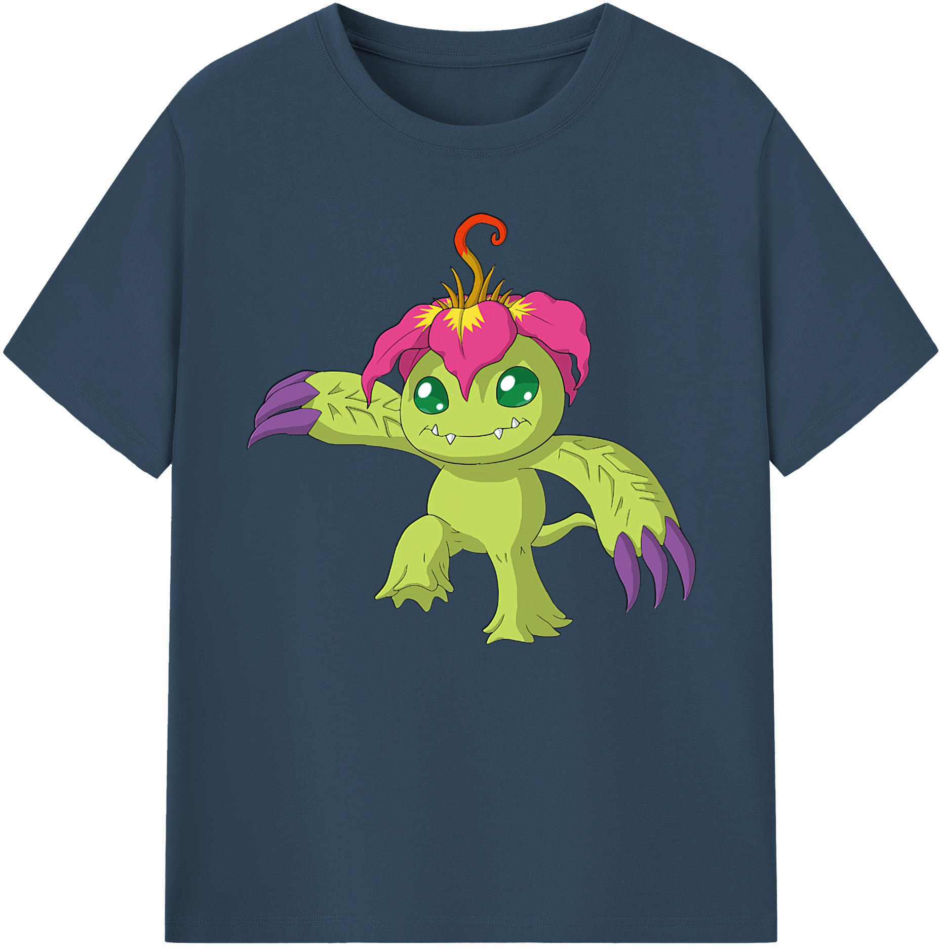 （画像用） Digimon デジタルモンスター/デジモン 綿100％ メンズ半袖Tシャツ｜肌触りやわらか＆通気性