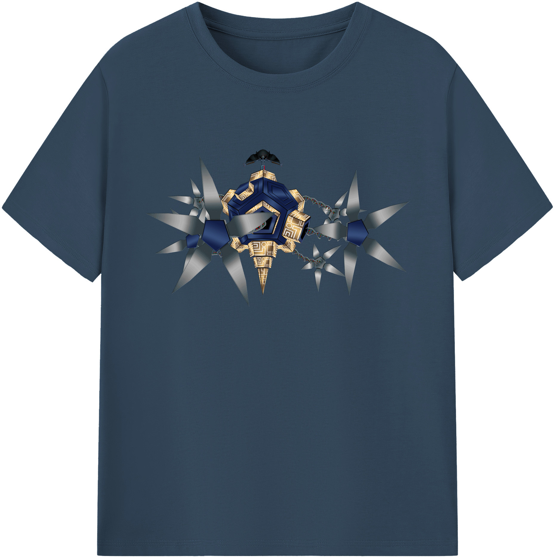 （画像用） Digimon デジタルモンスター/デジモン 綿100％ メンズ半袖Tシャツ｜肌触りやわらか＆通気性