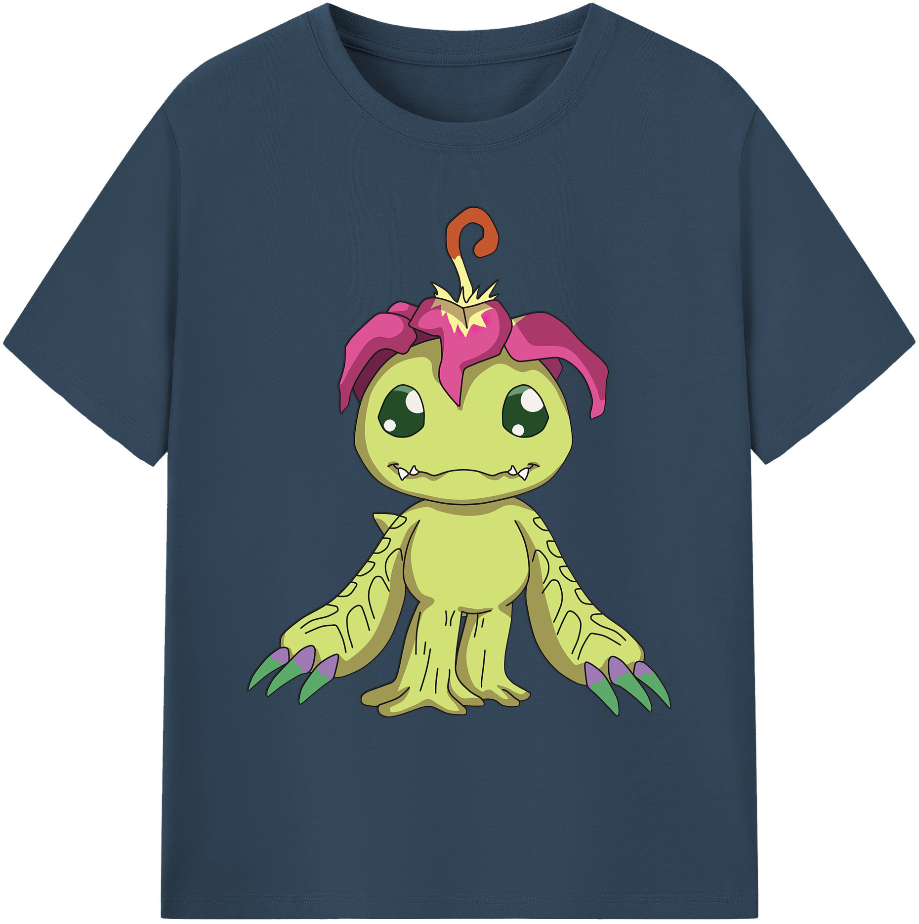 （画像用） Digimon デジタルモンスター/デジモン 綿100％ メンズ半袖Tシャツ｜肌触りやわらか＆通気性