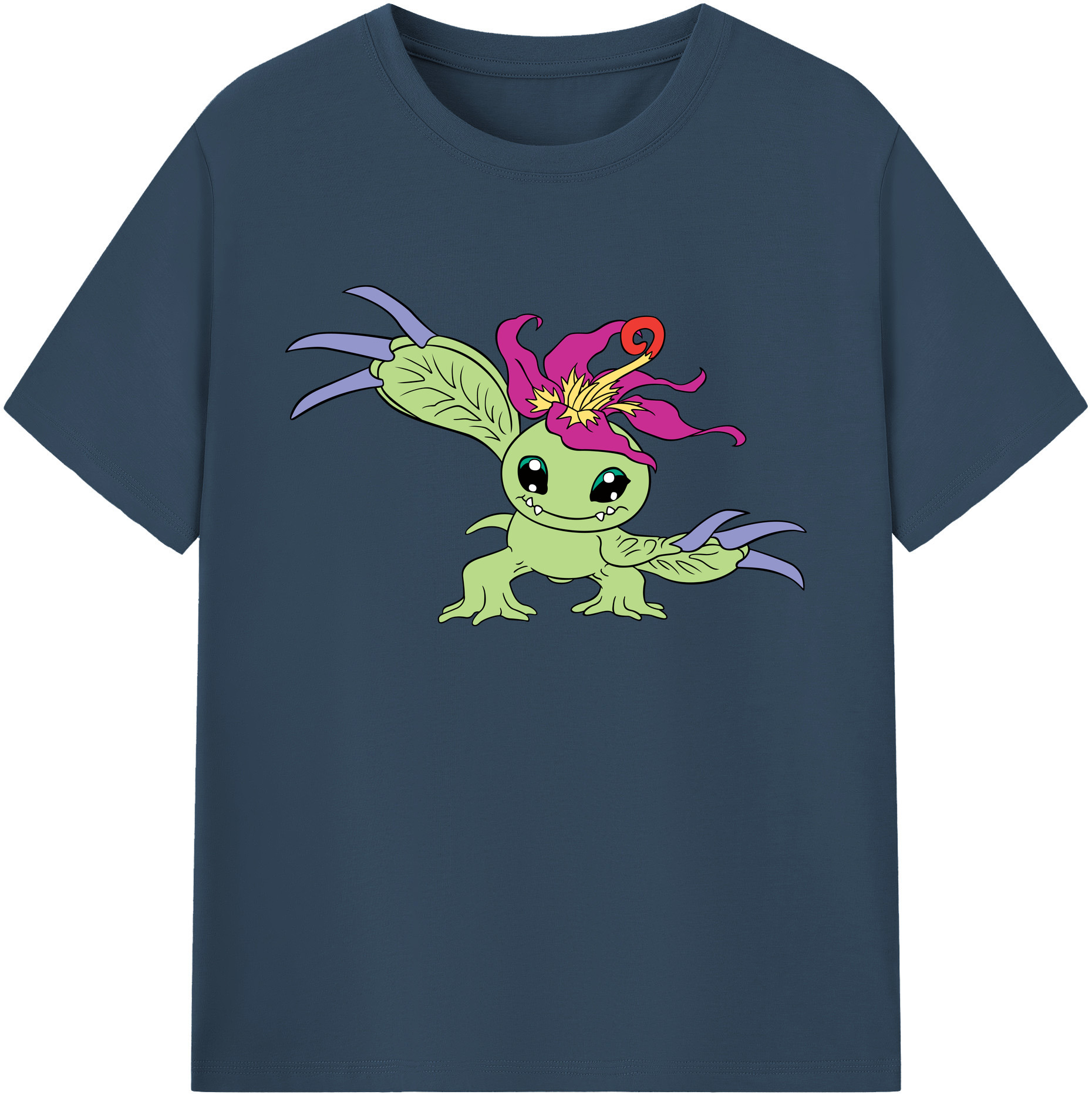 （画像用） Digimon デジタルモンスター/デジモン 綿100％ メンズ半袖Tシャツ｜肌触りやわらか＆通気性