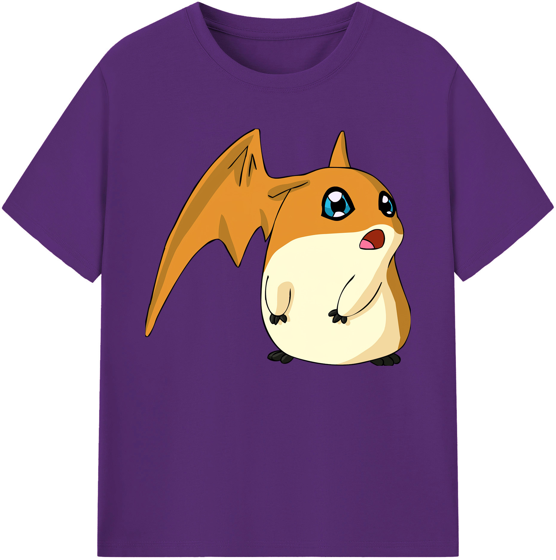 （画像用） Digimon デジタルモンスター/デジモン 綿100％ メンズ半袖Tシャツ｜肌触りやわらか＆通気性