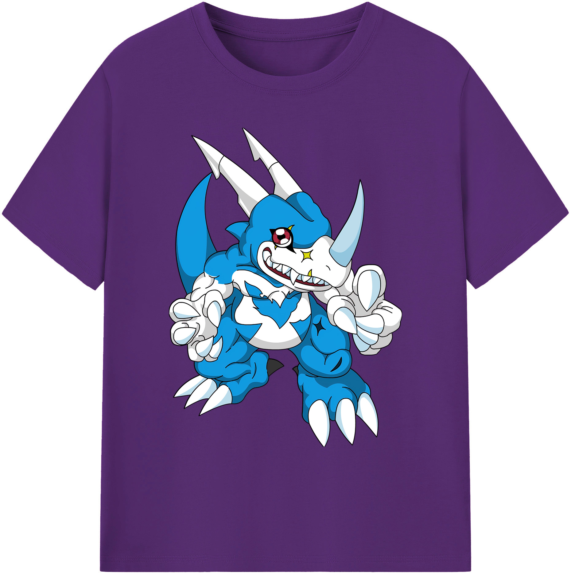 （画像用） Digimon デジタルモンスター/デジモン 綿100％ メンズ半袖Tシャツ｜肌触りやわらか＆通気性