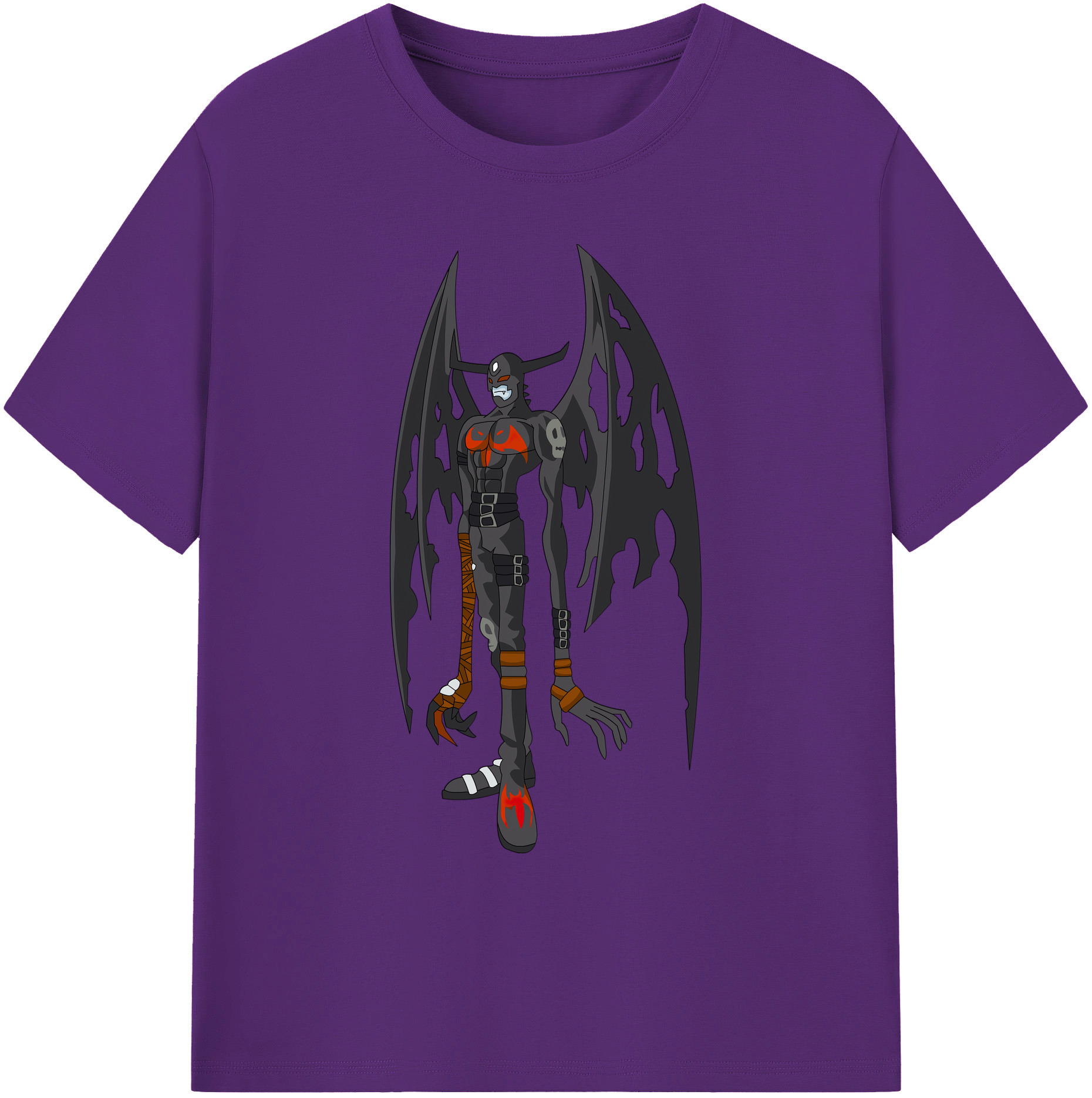 （画像用） Digimon デジタルモンスター/デジモン 綿100％ メンズ半袖Tシャツ｜肌触りやわらか＆通気性