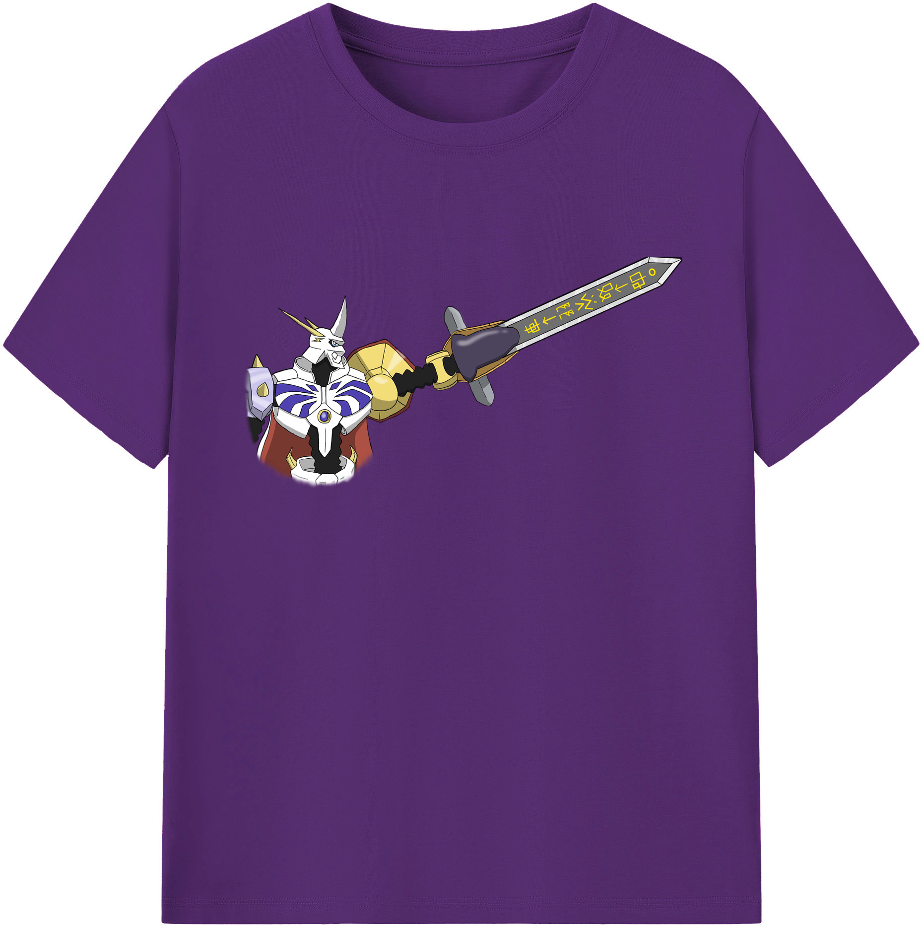（画像用） Digimon デジタルモンスター/デジモン 綿100％ メンズ半袖Tシャツ｜肌触りやわらか＆通気性