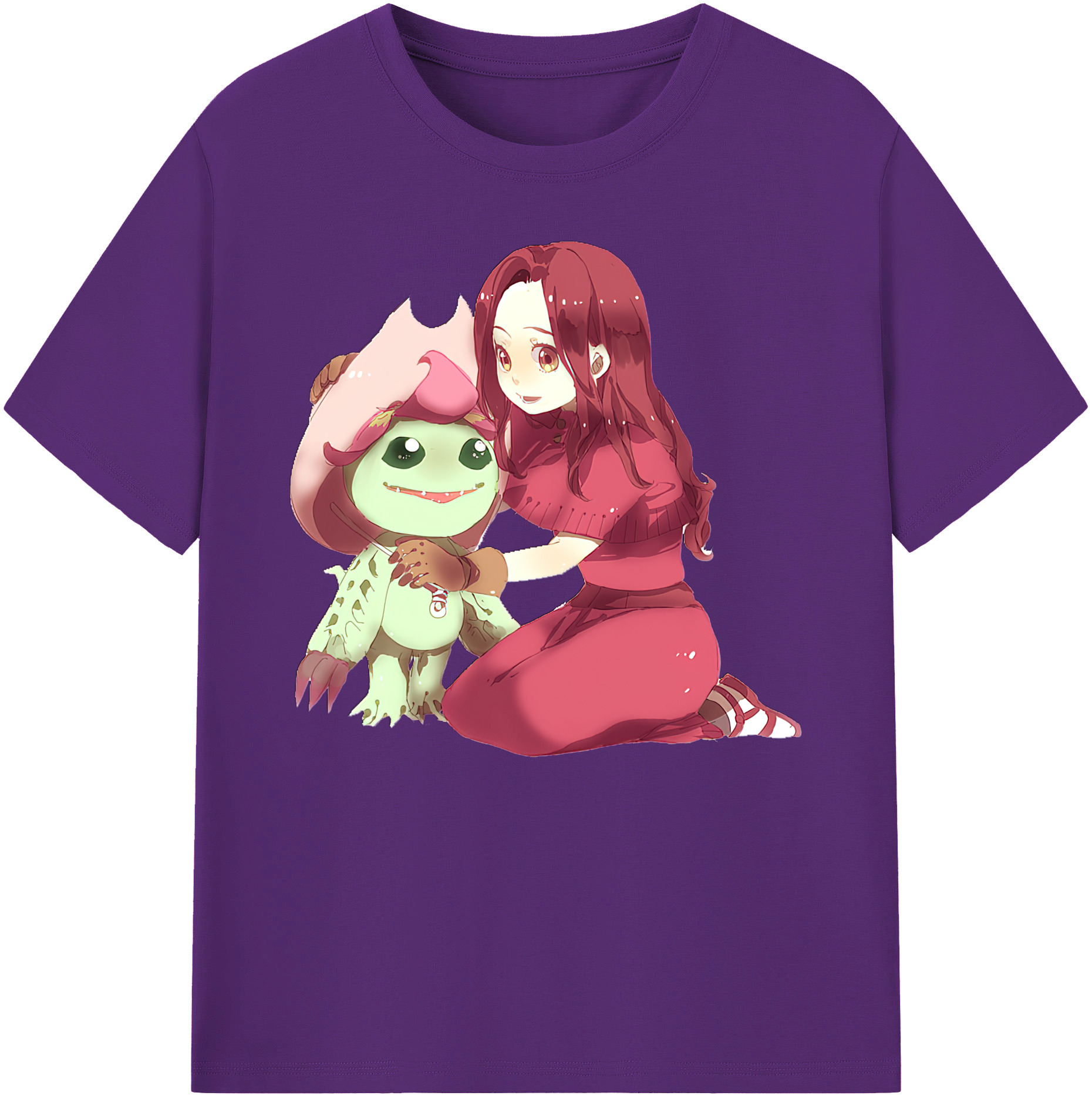 （画像用） Digimon デジタルモンスター/デジモン 綿100％ メンズ半袖Tシャツ｜肌触りやわらか＆通気性