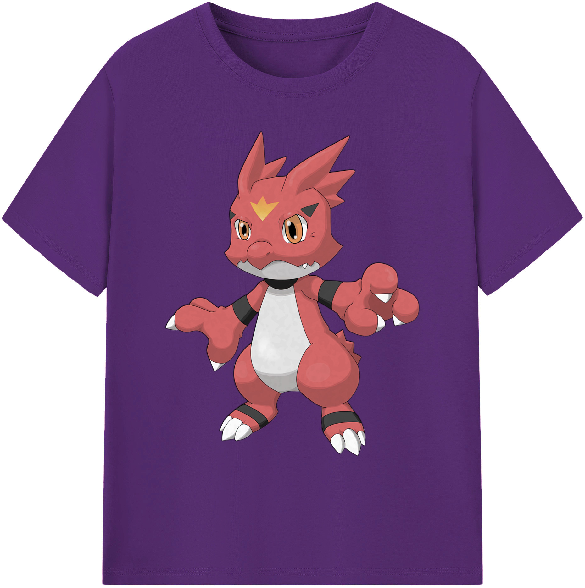 （画像用） Digimon デジタルモンスター/デジモン 綿100％ メンズ半袖Tシャツ｜肌触りやわらか＆通気性