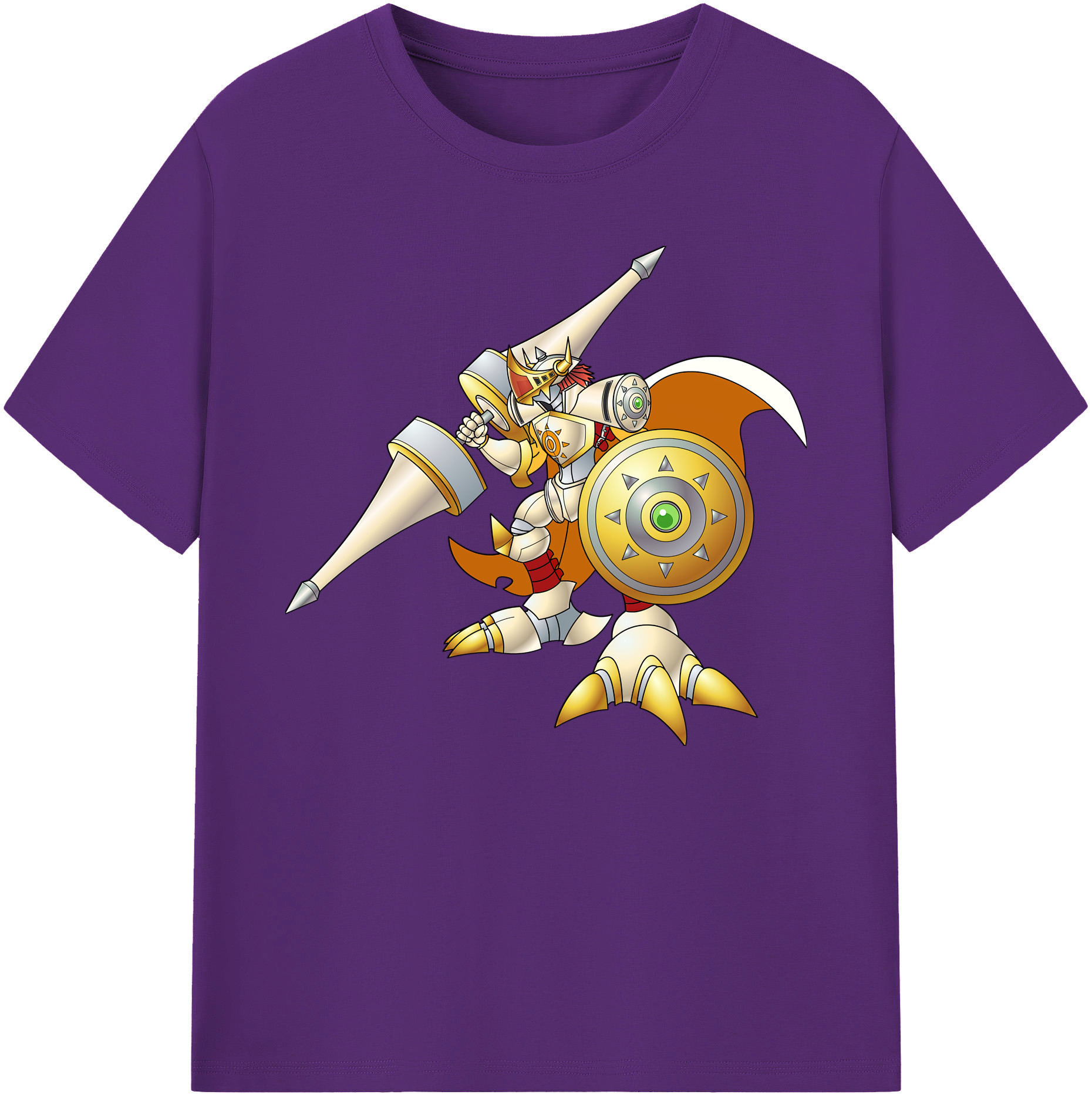 （画像用） Digimon デジタルモンスター/デジモン 綿100％ メンズ半袖Tシャツ｜肌触りやわらか＆通気性
