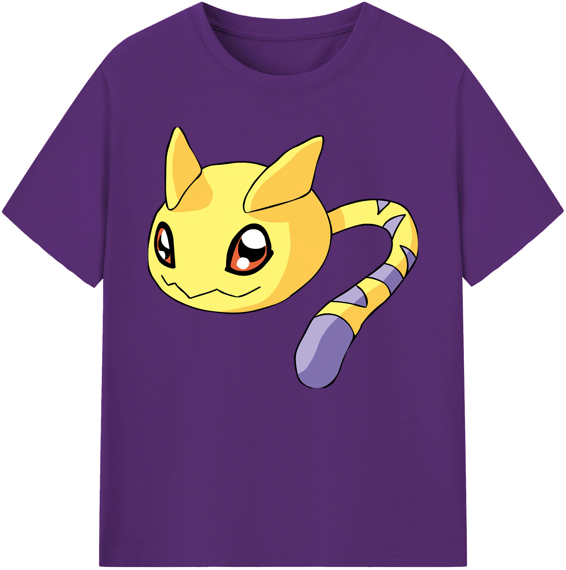 （画像用） Digimon デジタルモンスター/デジモン 綿100％ メンズ半袖Tシャツ｜肌触りやわらか＆通気性
