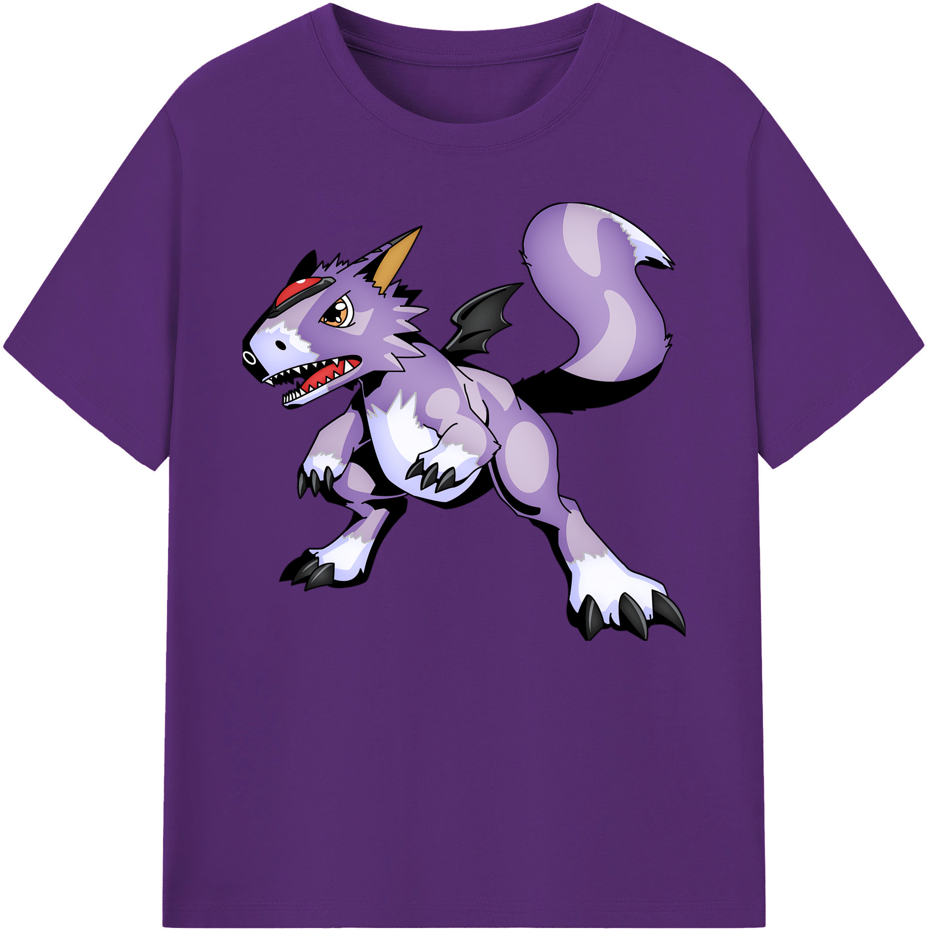 （画像用） Digimon デジタルモンスター/デジモン 綿100％ メンズ半袖Tシャツ｜肌触りやわらか＆通気性