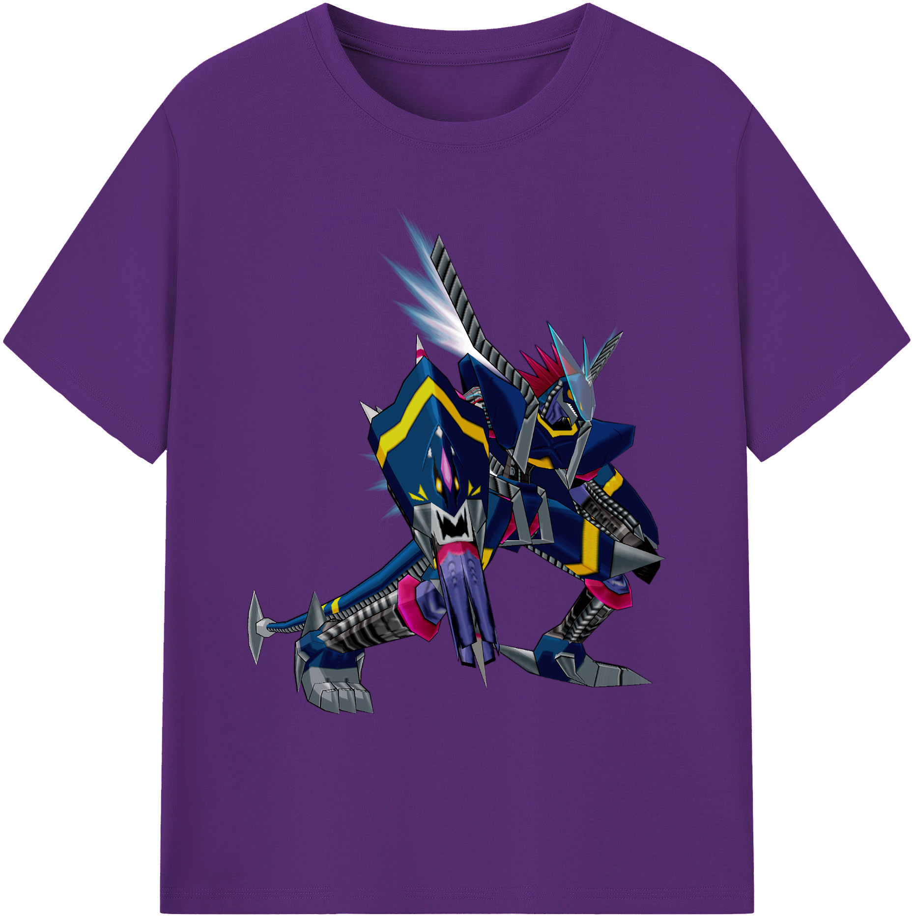 （画像用） Digimon デジタルモンスター/デジモン 綿100％ メンズ半袖Tシャツ｜肌触りやわらか＆通気性