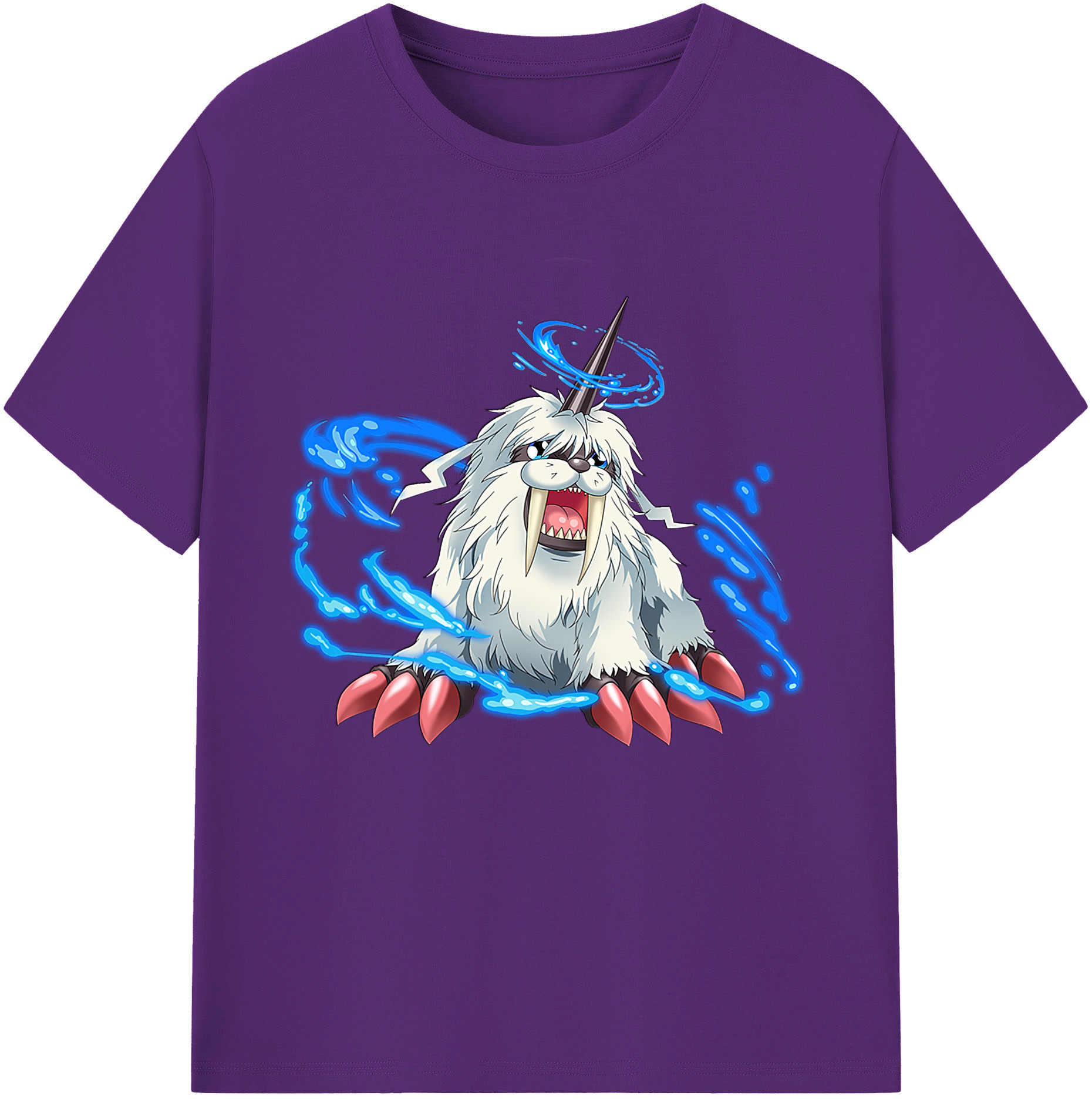 （画像用） Digimon デジタルモンスター/デジモン 綿100％ メンズ半袖Tシャツ｜肌触りやわらか＆通気性
