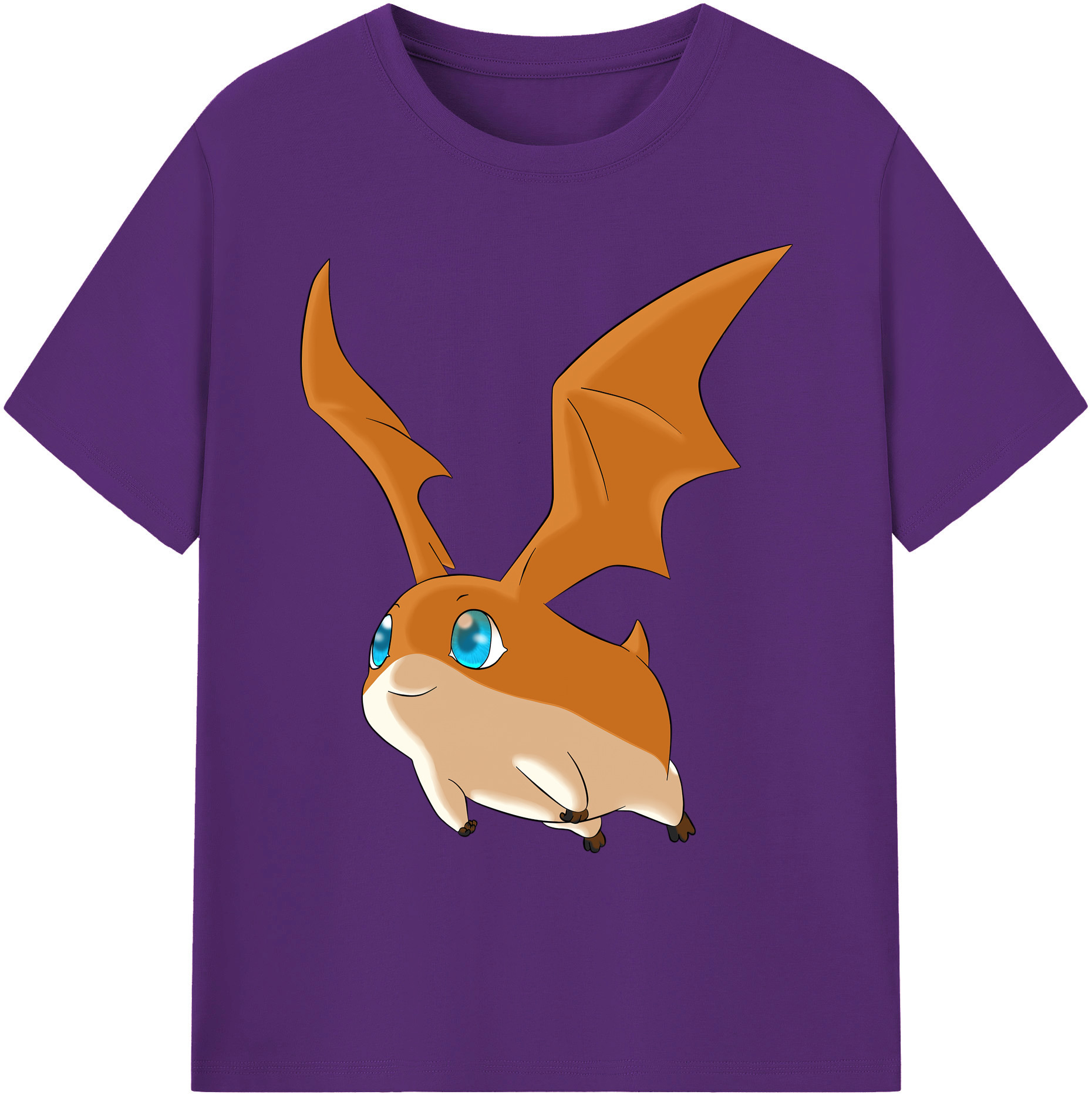 （画像用） Digimon デジタルモンスター/デジモン 綿100％ メンズ半袖Tシャツ｜肌触りやわらか＆通気性