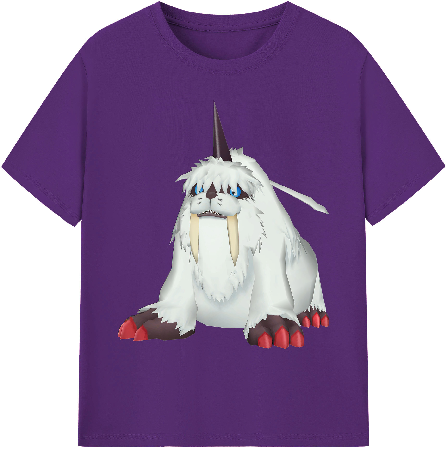 （画像用） Digimon デジタルモンスター/デジモン 綿100％ メンズ半袖Tシャツ｜肌触りやわらか＆通気性