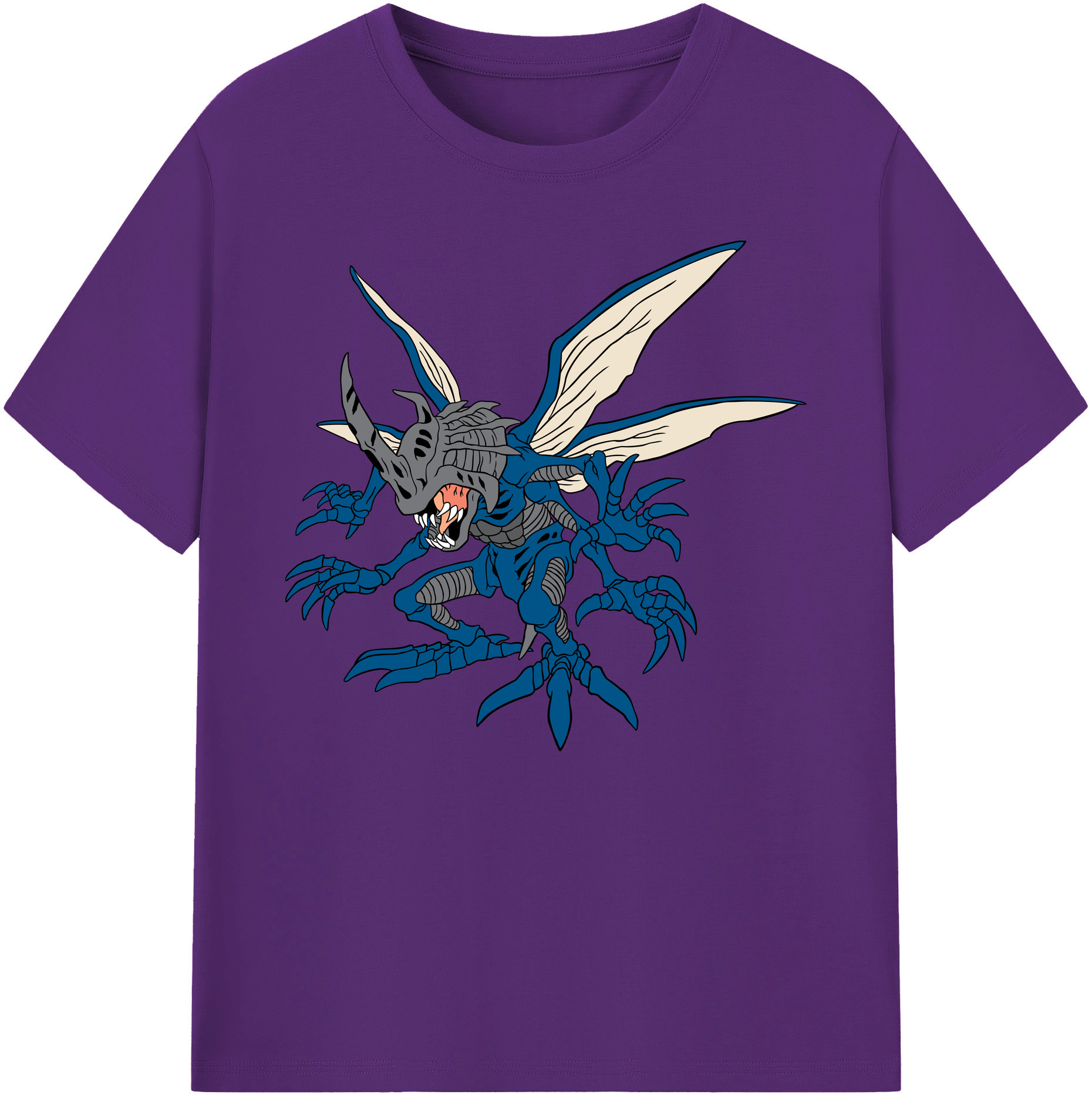（画像用） Digimon デジタルモンスター/デジモン 綿100％ メンズ半袖Tシャツ｜肌触りやわらか＆通気性