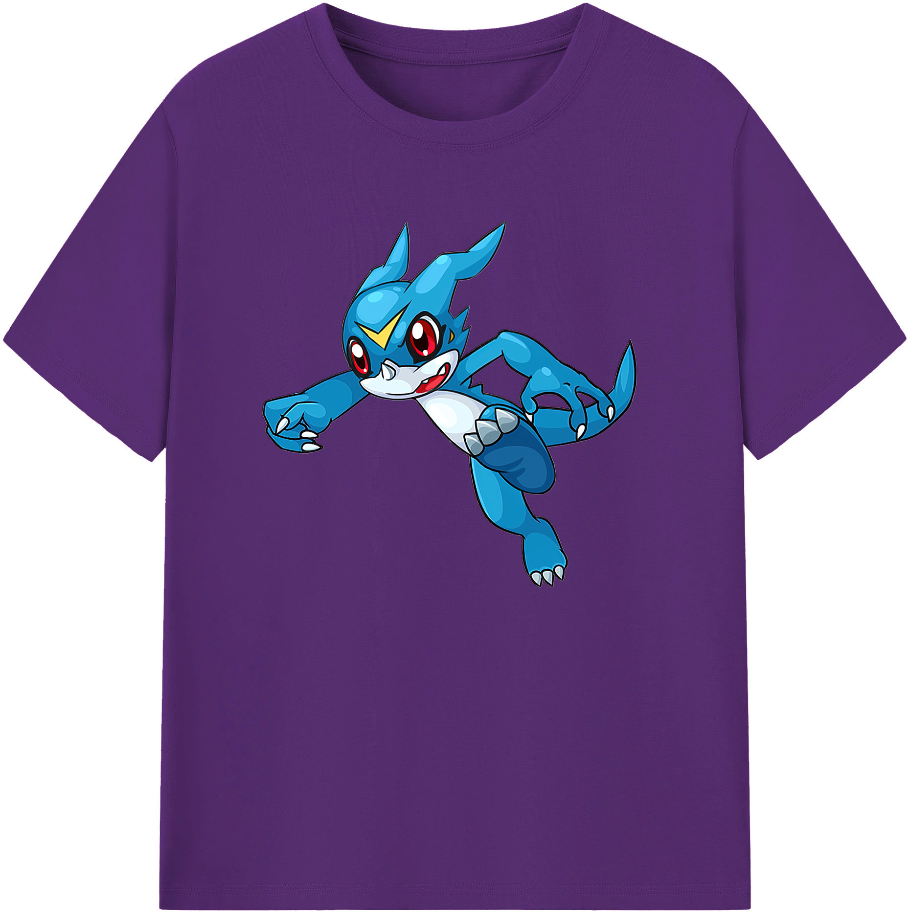 （画像用） Digimon デジタルモンスター/デジモン 綿100％ メンズ半袖Tシャツ｜肌触りやわらか＆通気性
