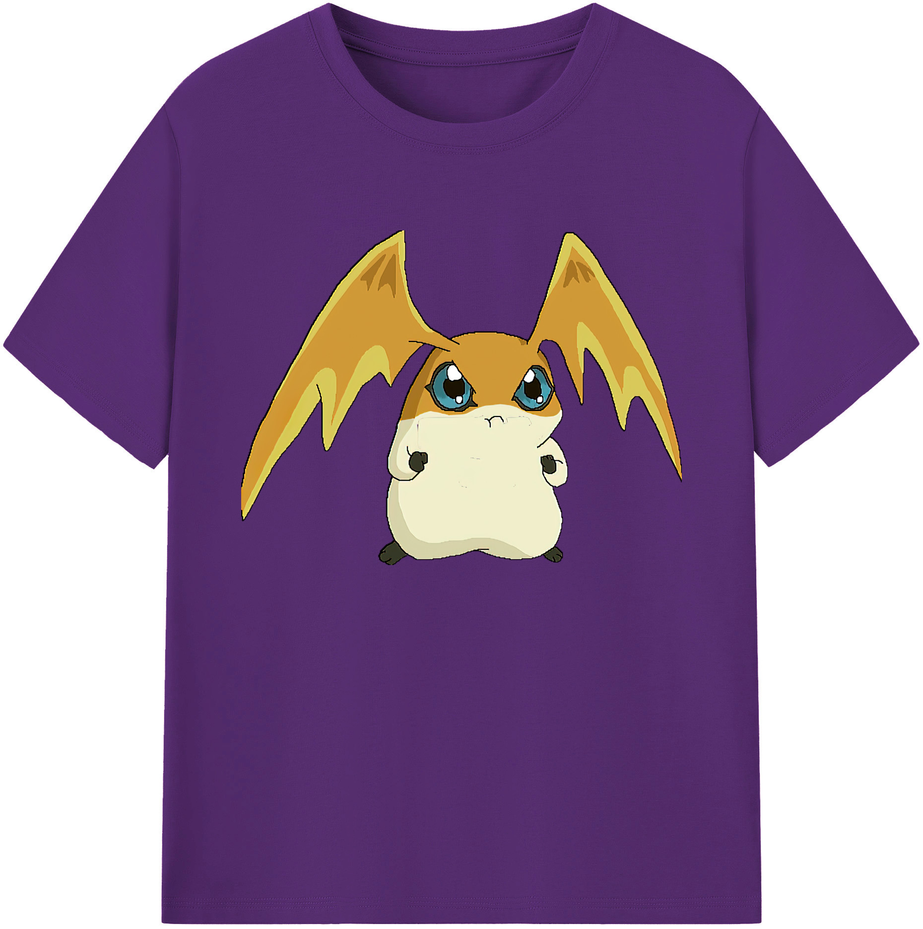 （画像用） Digimon デジタルモンスター/デジモン 綿100％ メンズ半袖Tシャツ｜肌触りやわらか＆通気性