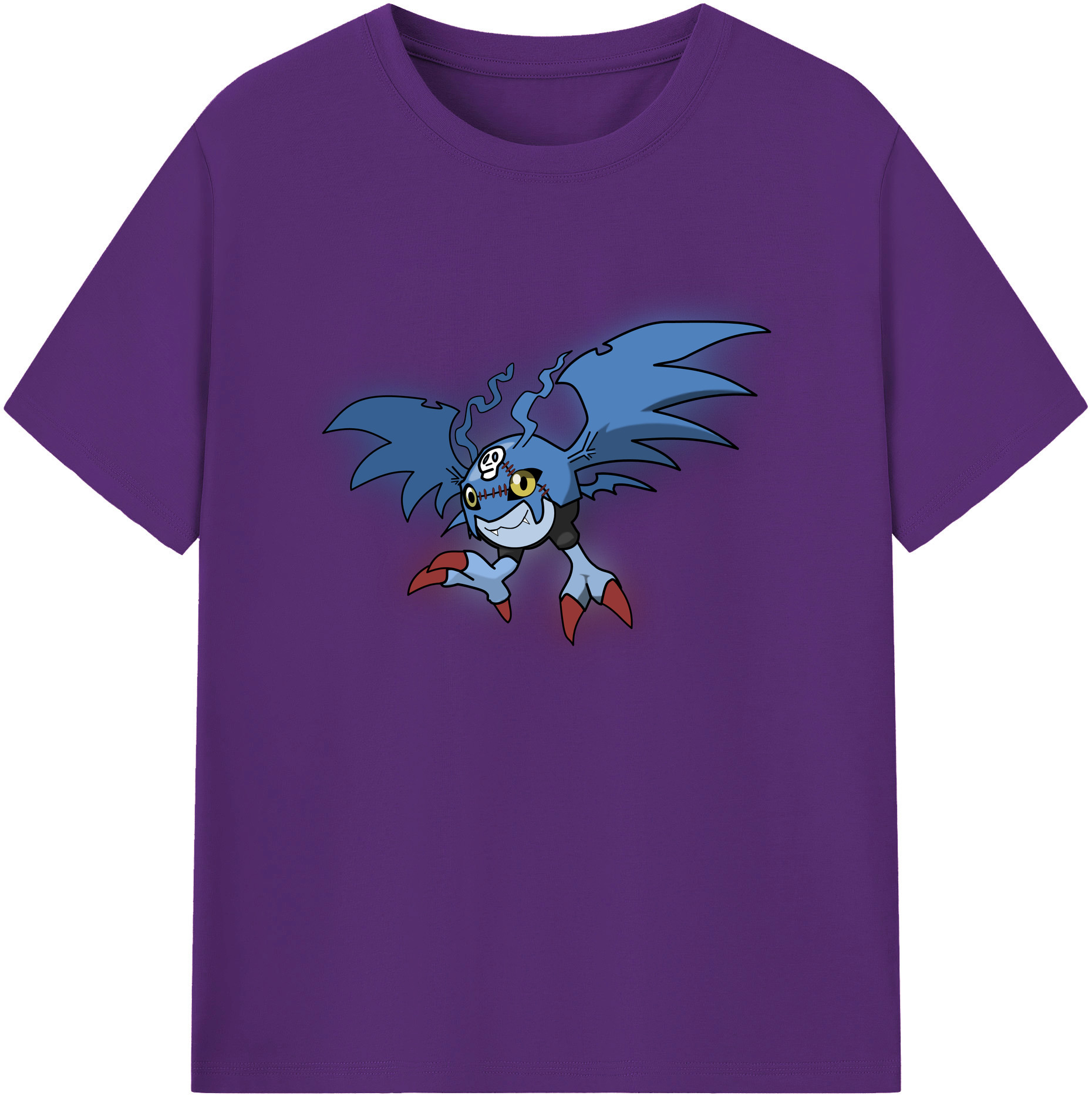 （画像用） Digimon デジタルモンスター/デジモン 綿100％ メンズ半袖Tシャツ｜肌触りやわらか＆通気性