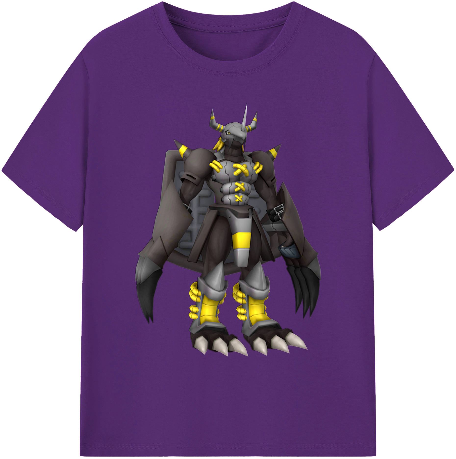 （画像用） Digimon デジタルモンスター/デジモン 綿100％ メンズ半袖Tシャツ｜肌触りやわらか＆通気性