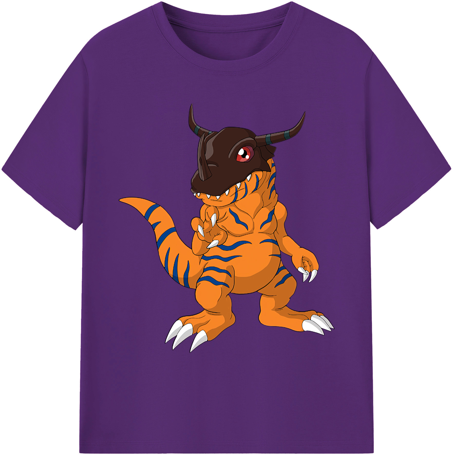 （画像用） Digimon デジタルモンスター/デジモン 綿100％ メンズ半袖Tシャツ｜肌触りやわらか＆通気性