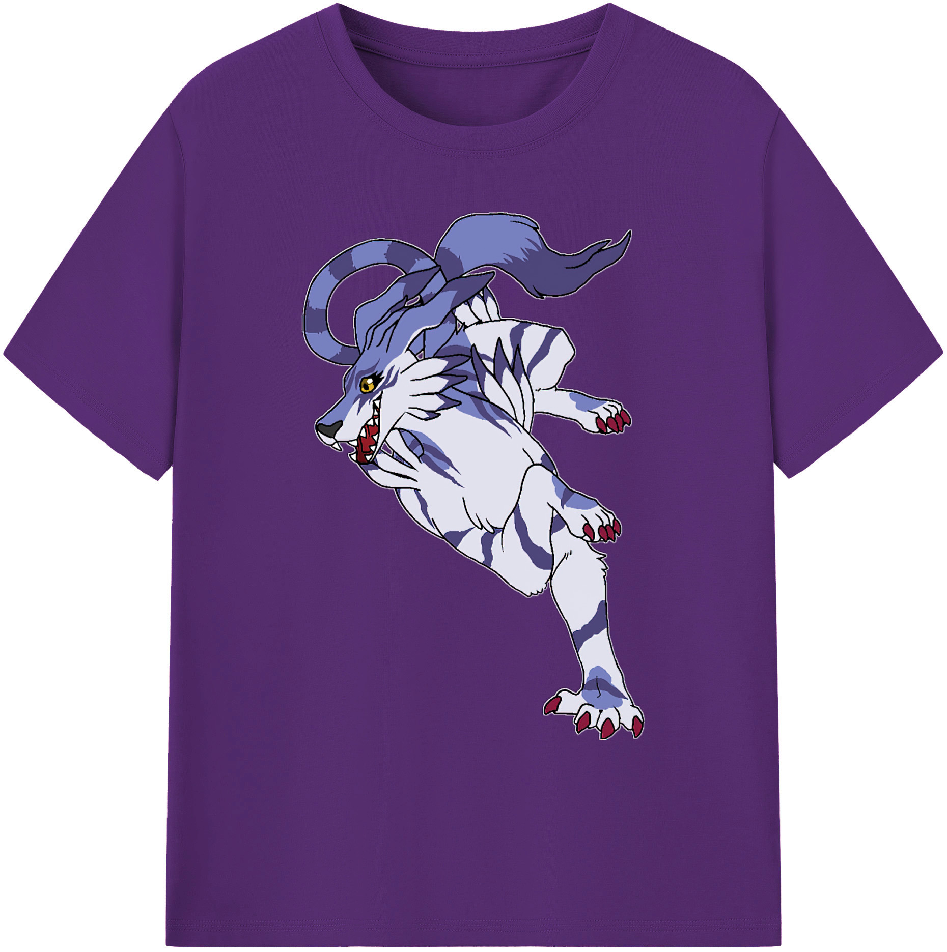 （画像用） Digimon デジタルモンスター/デジモン 綿100％ メンズ半袖Tシャツ｜肌触りやわらか＆通気性